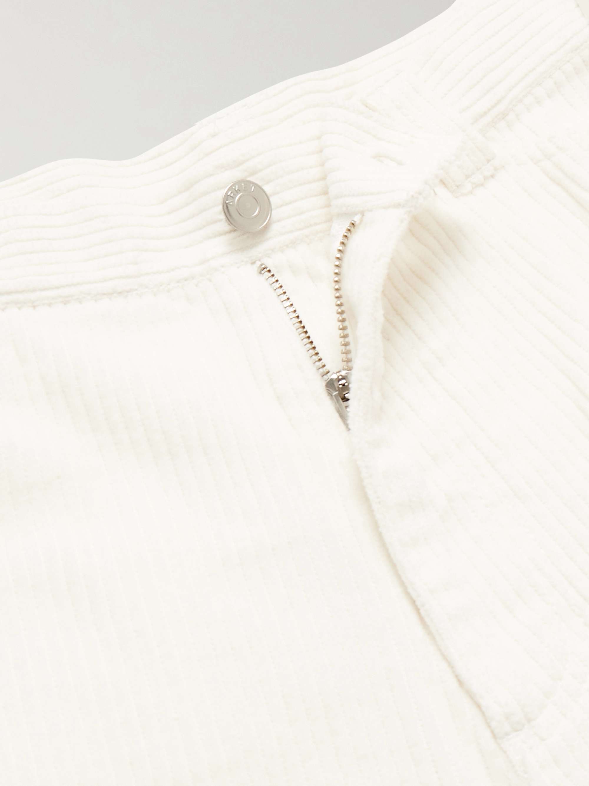 ARKET Edsviken Straight-Leg Cotton-Corduroy Trousers