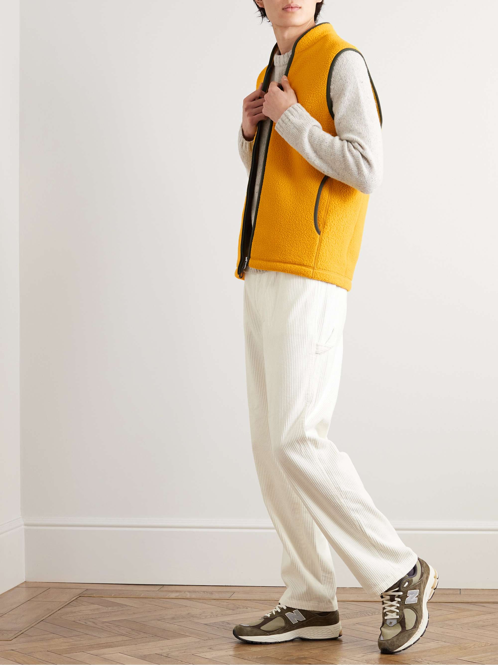 ARKET Edsviken Straight-Leg Cotton-Corduroy Trousers