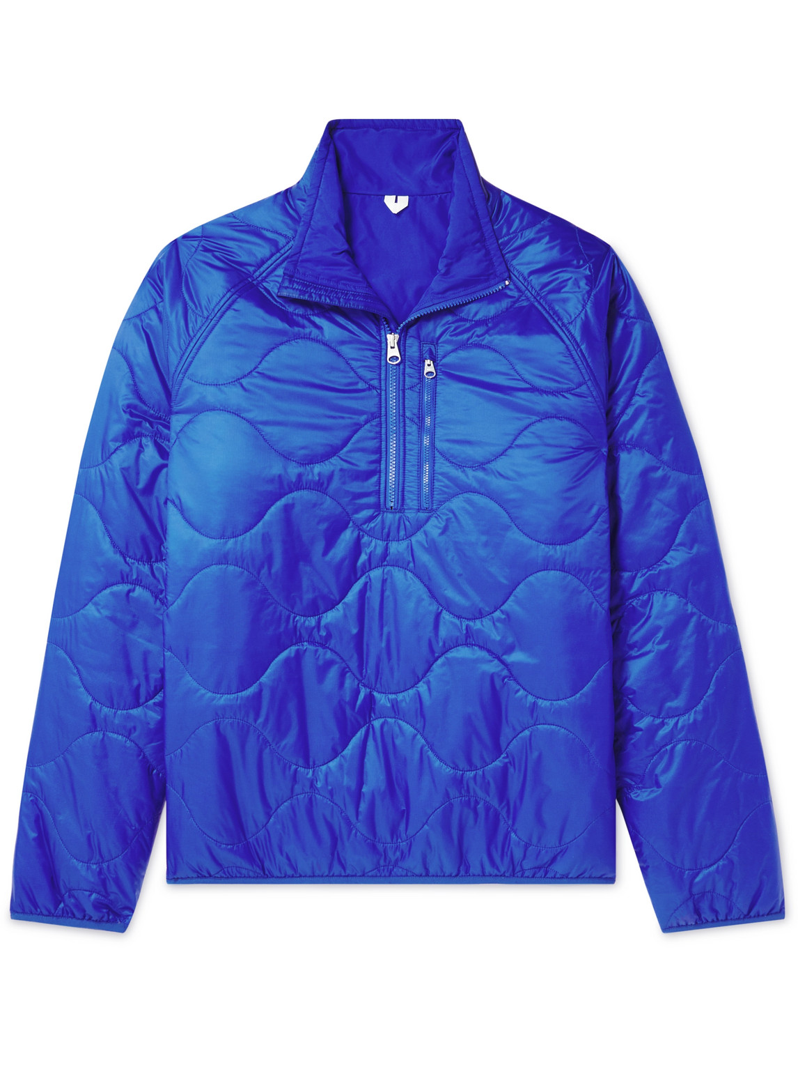 ARKET Runner Quilted Recycled-Shell Half-Zip Jacket