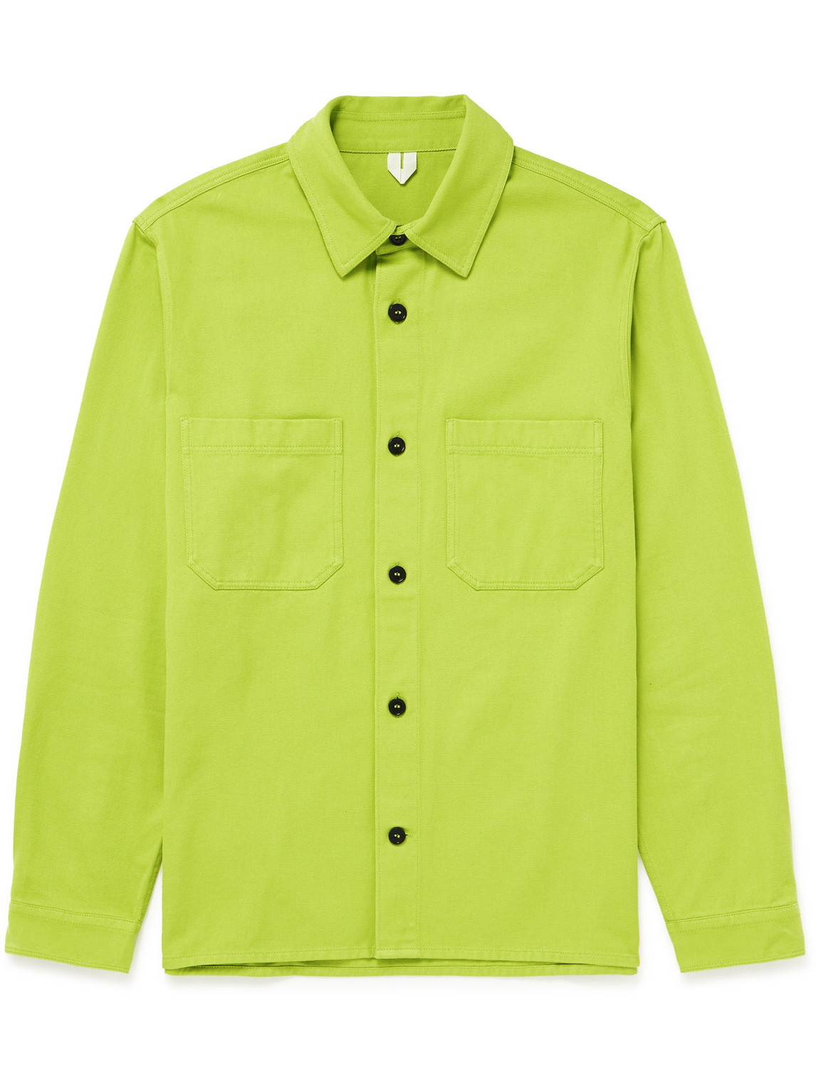 Brygge Organic Cotton-Twill Overshirt