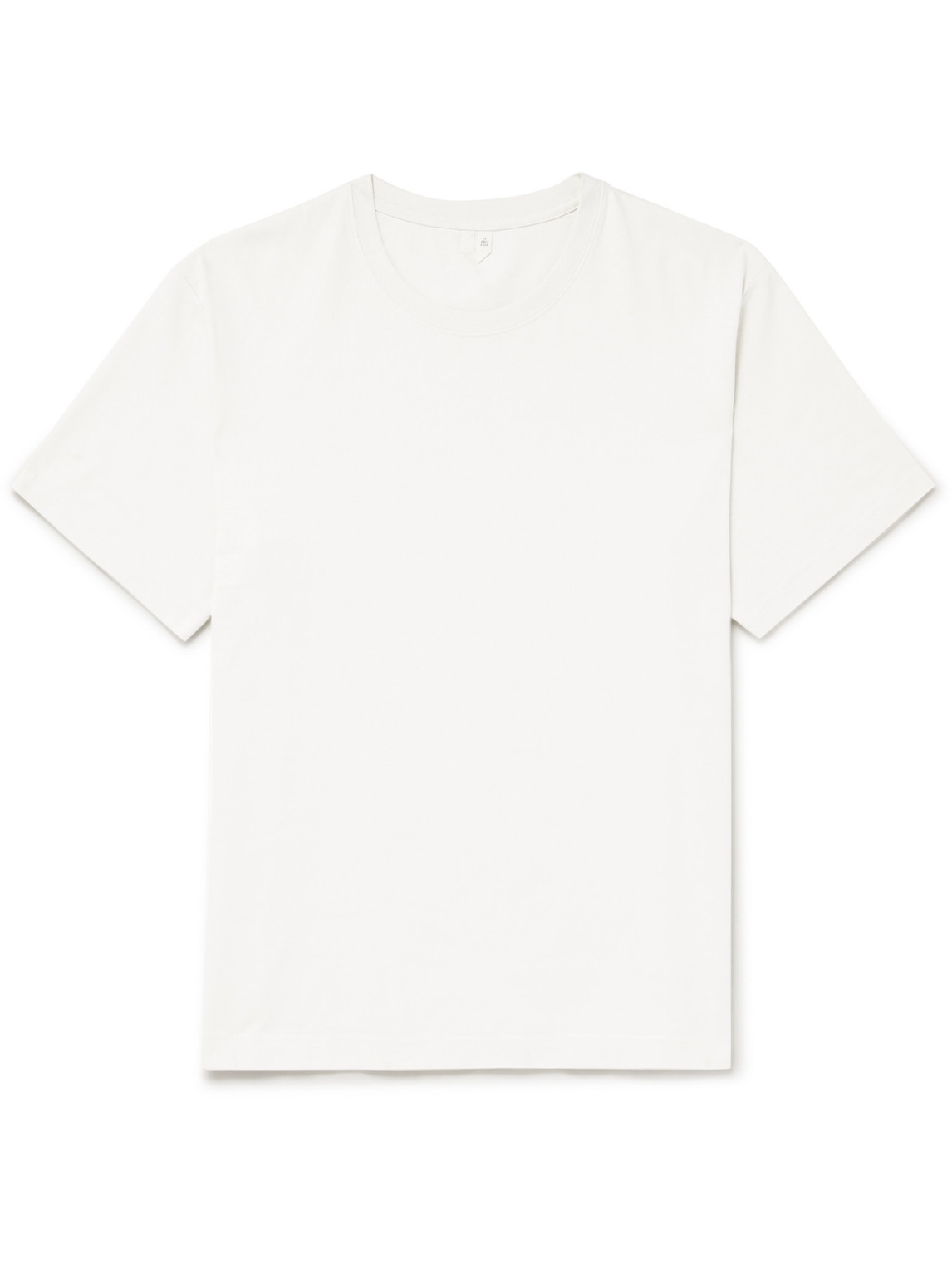 Arket Niko Cotton-jersey T-shirt In White