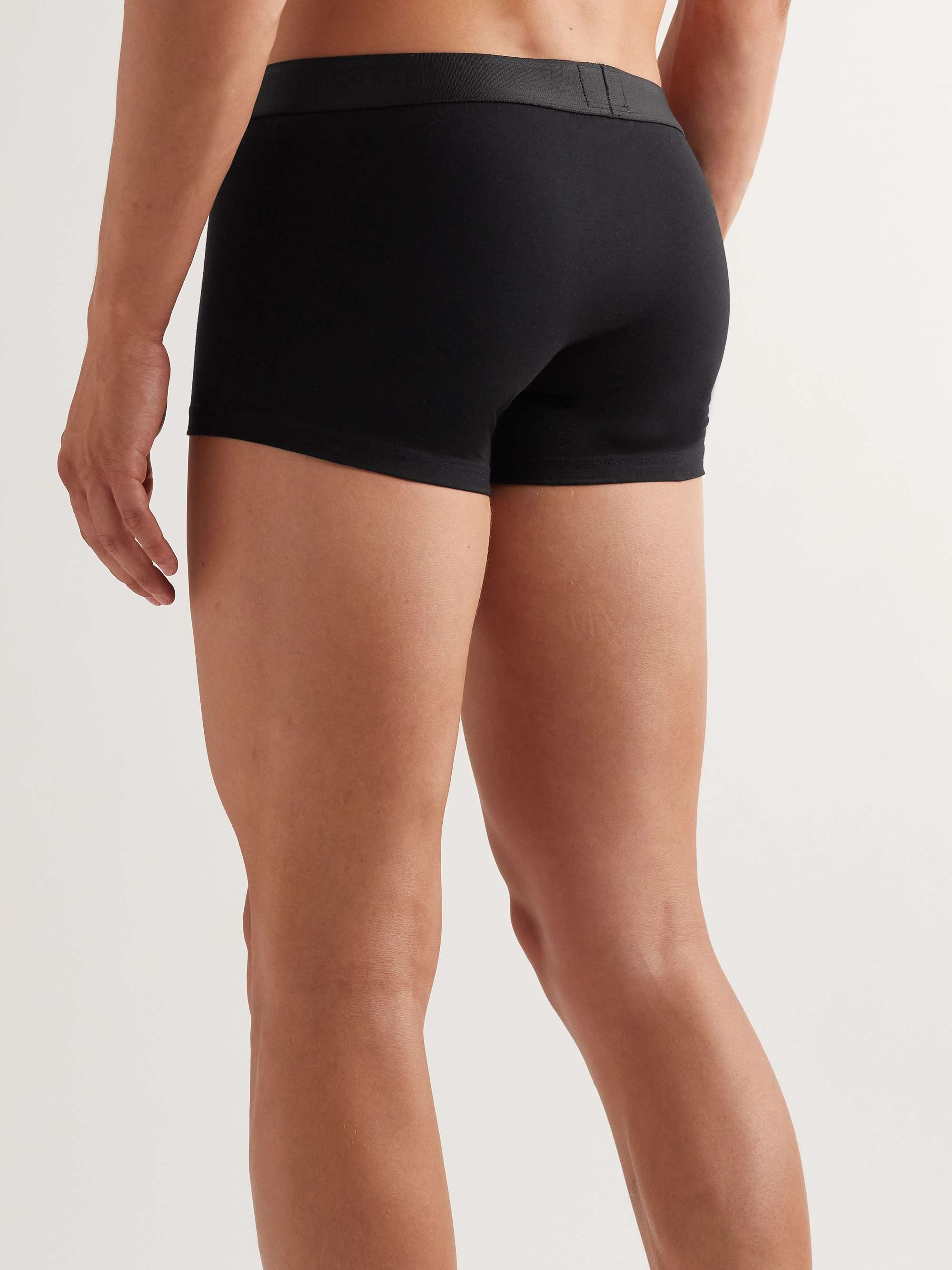 SUNSPEL Two-Pack Stretch-Cotton Boxer Briefs