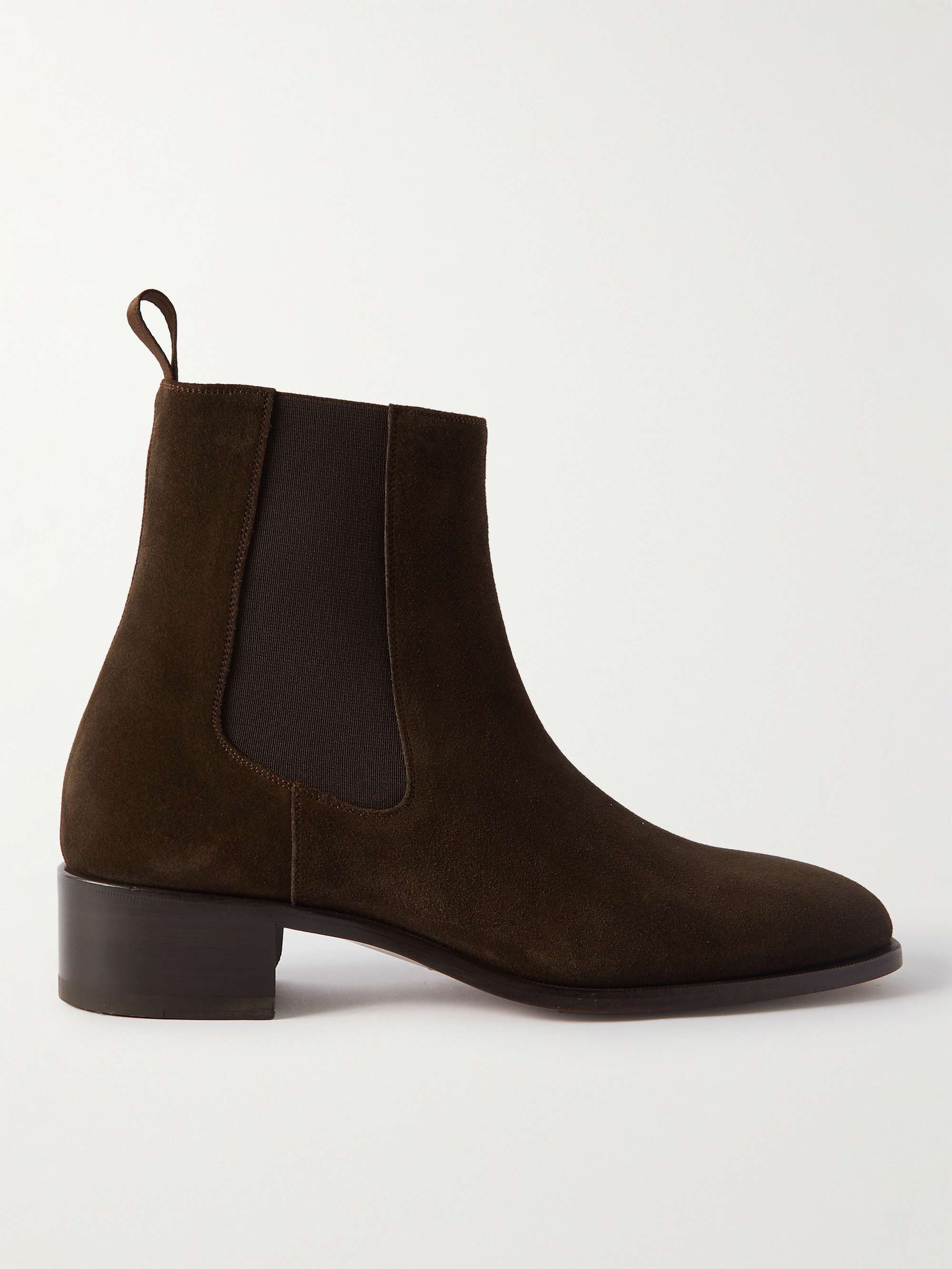 TOM FORD Alec Suede Chelsea Boots for Men | MR PORTER