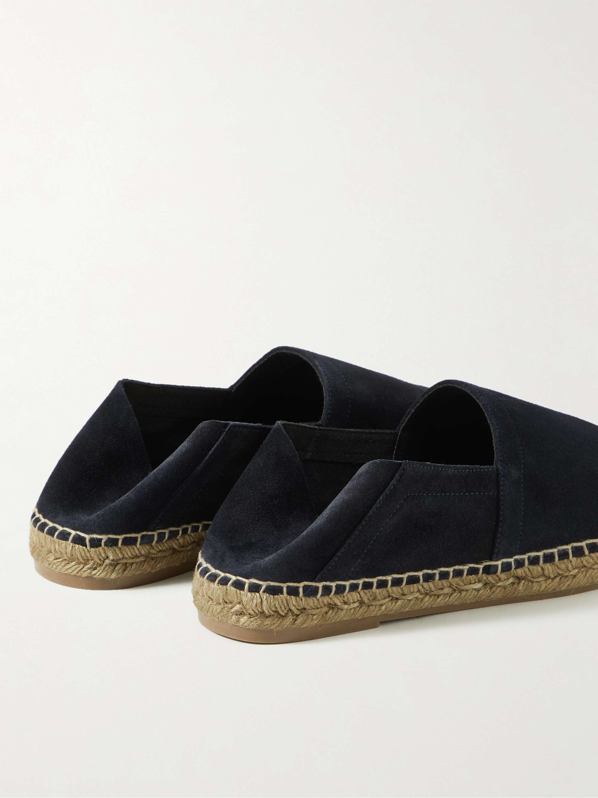 TOM FORD Barnes Collapsible-Heel Suede Espadrilles for Men | MR PORTER