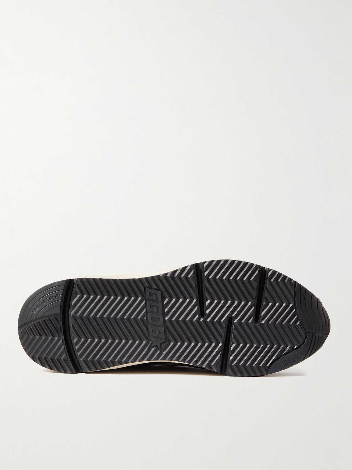 Golden Goose Leather-trimmed Mesh And Suede Sneakers In Blue