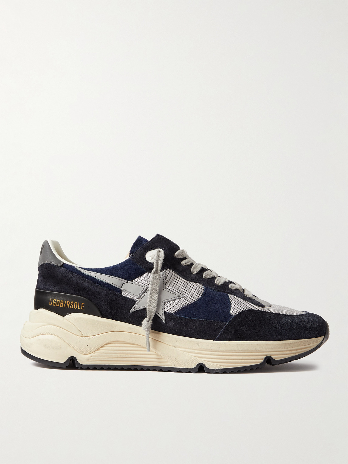 Golden Goose Leather-Trimmed Mesh and Suede Sneakers - Men