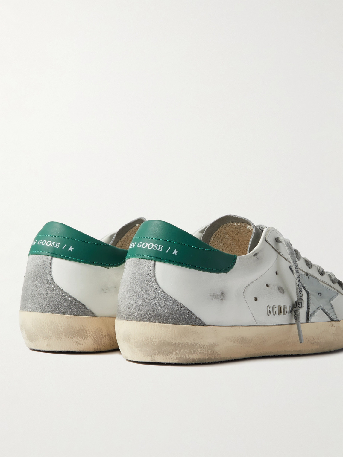 Golden Goose Super-star Sneakers In White