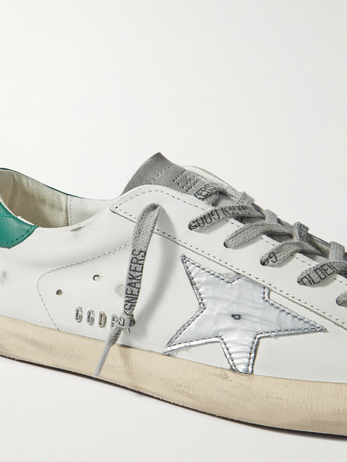 Golden Goose Super-star Sneakers In White
