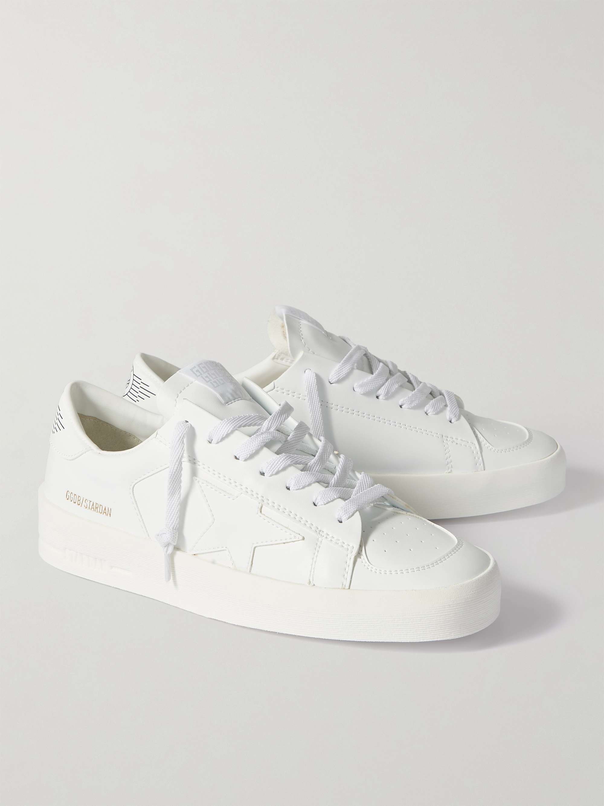 GOLDEN GOOSE Stardan Faux Leather Sneakers for Men | MR PORTER