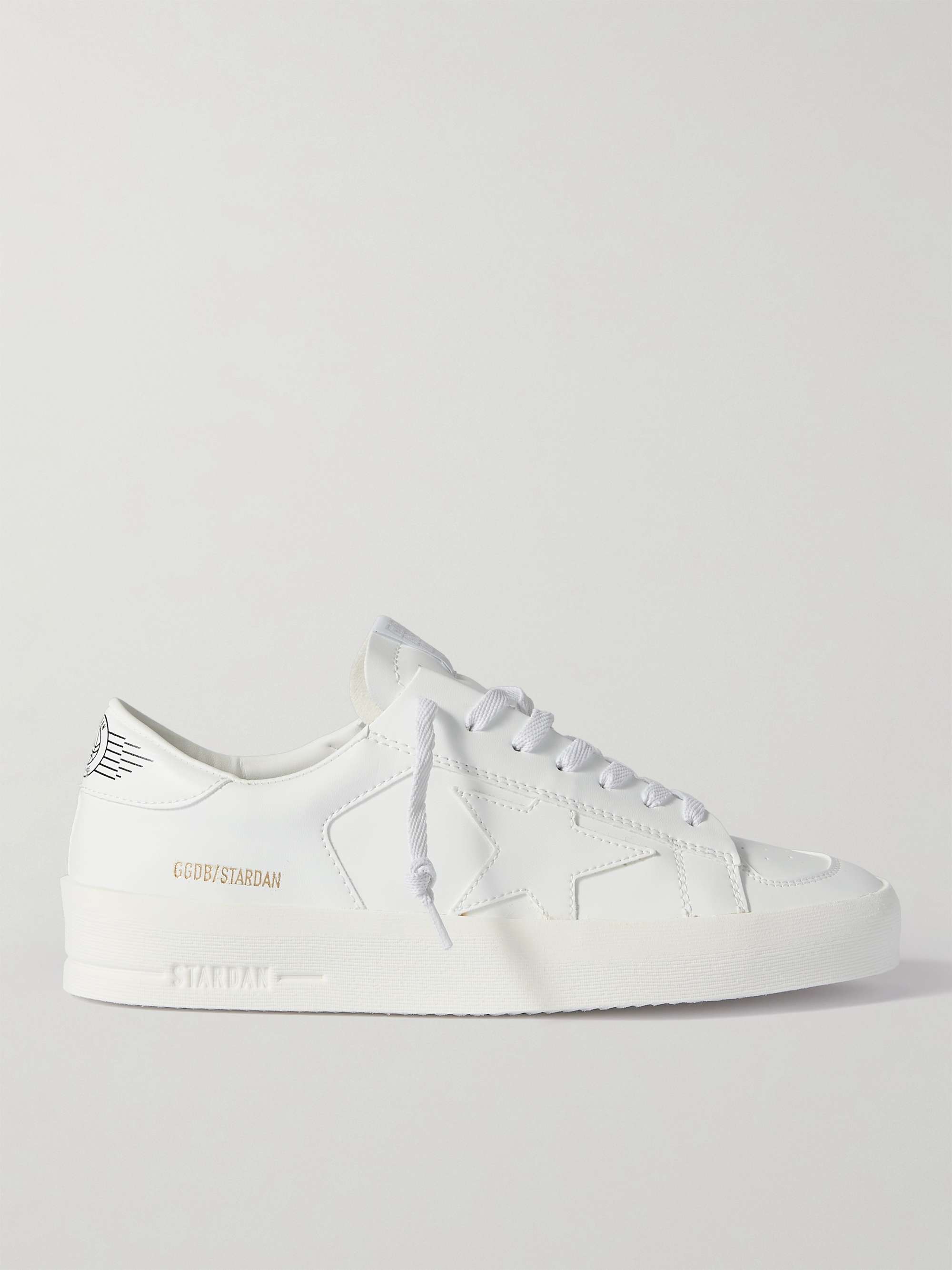 GOLDEN GOOSE Stardan Faux Leather Sneakers for Men | MR PORTER