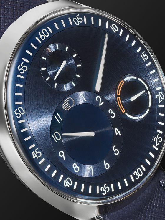 RESSENCE Type 1 Automatic 42mm Titanium and Leather Watch, Ref. No ...