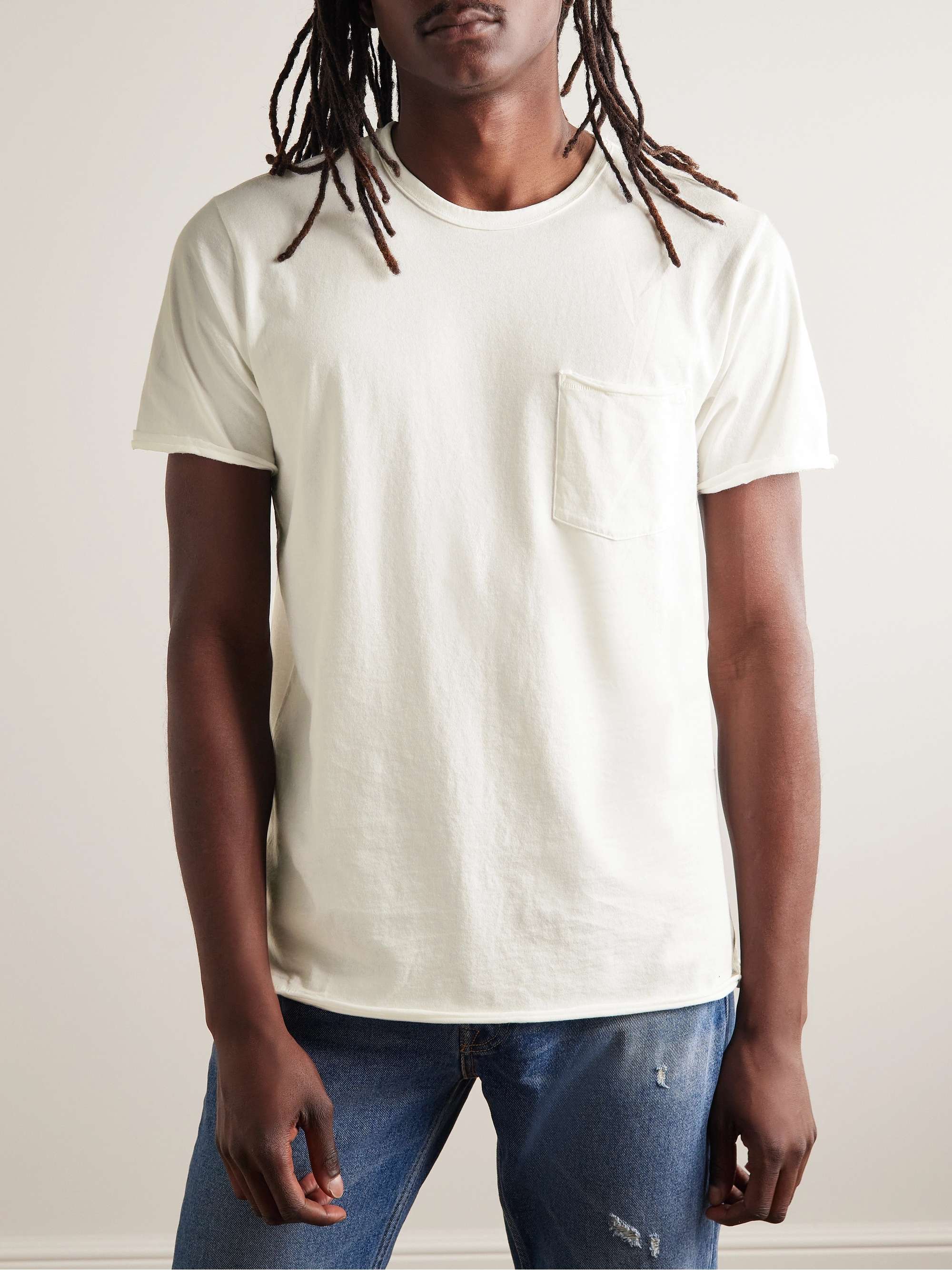 RAG & BONE Miles Organic Cotton-Jersey T-Shirt for Men | MR PORTER