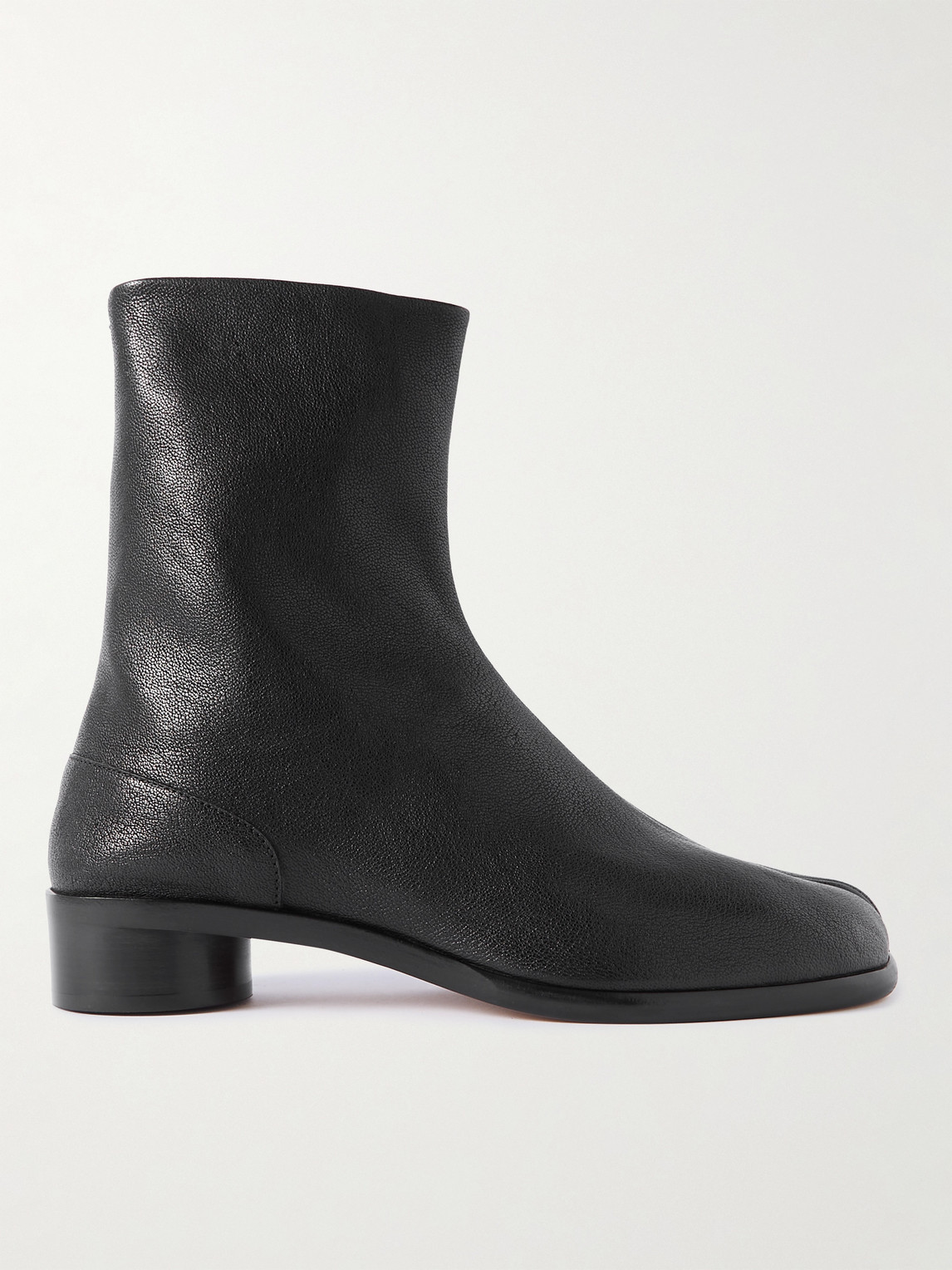 Tabi Split-Toe Full-Grain Leather Chelsea Boots