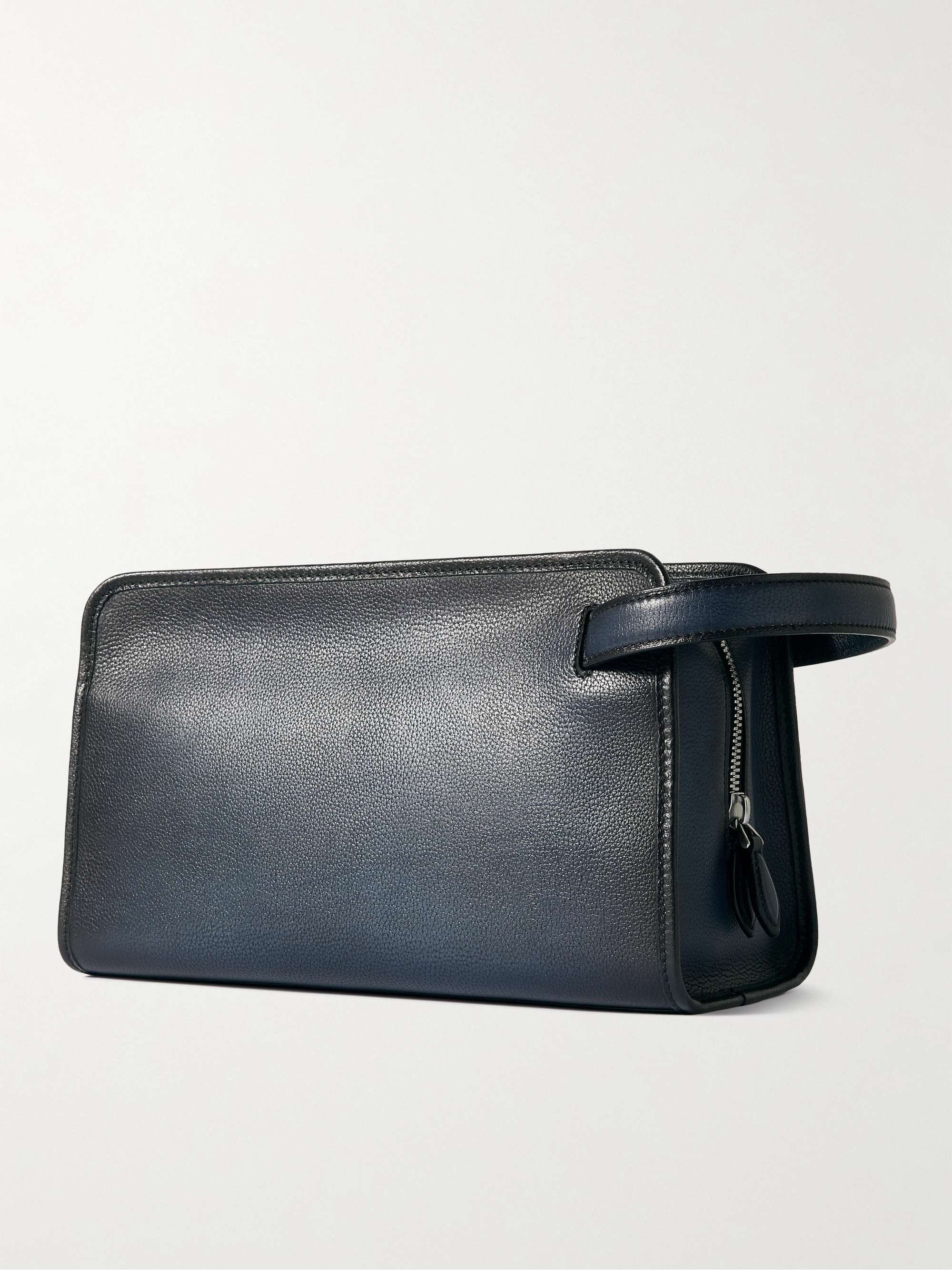 BERLUTI Morning Scritto Printed Venezia Leather Wash Bag for Men | MR ...