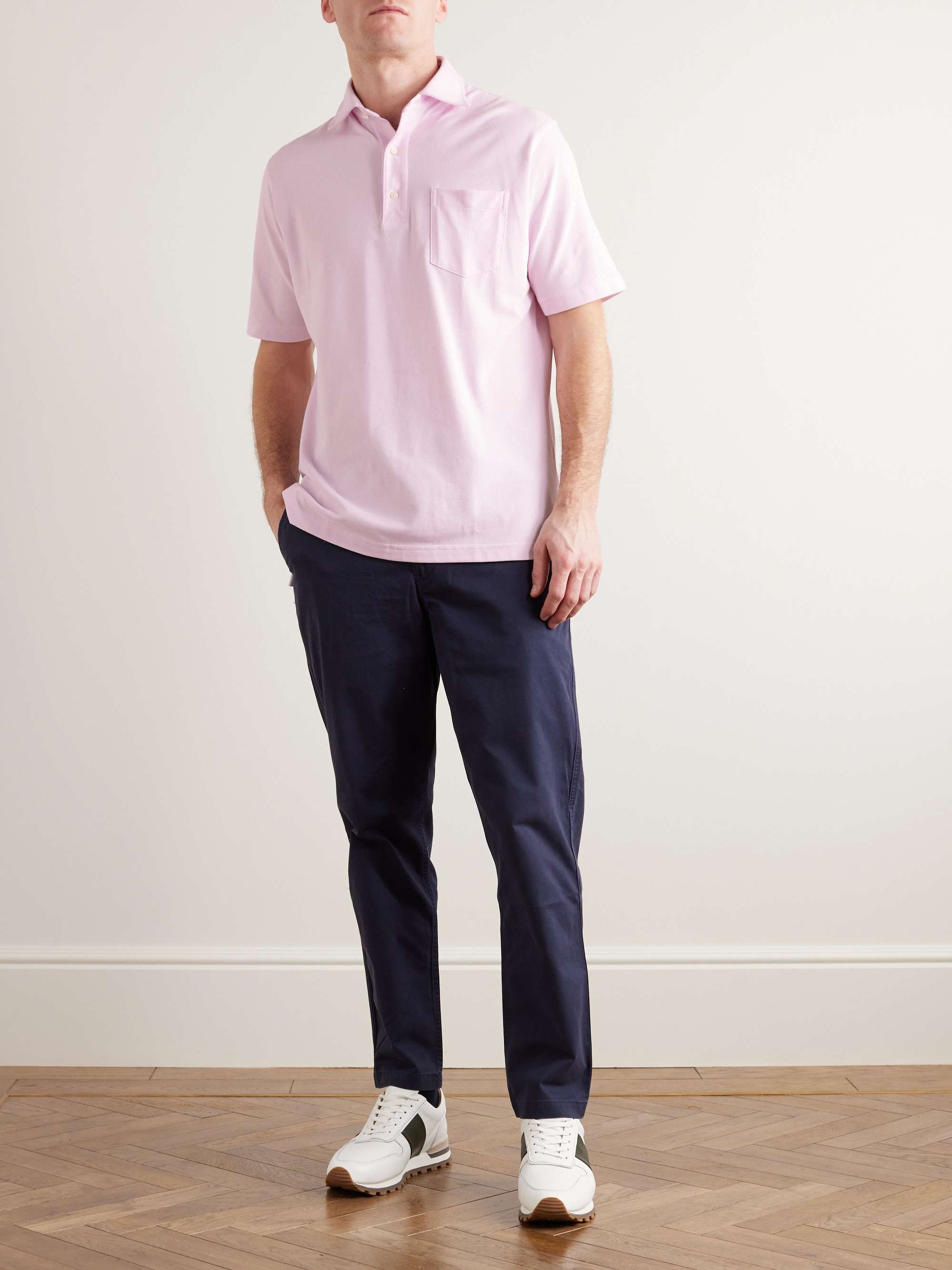 SID MASHBURN Polo in cotone Pima piqué
