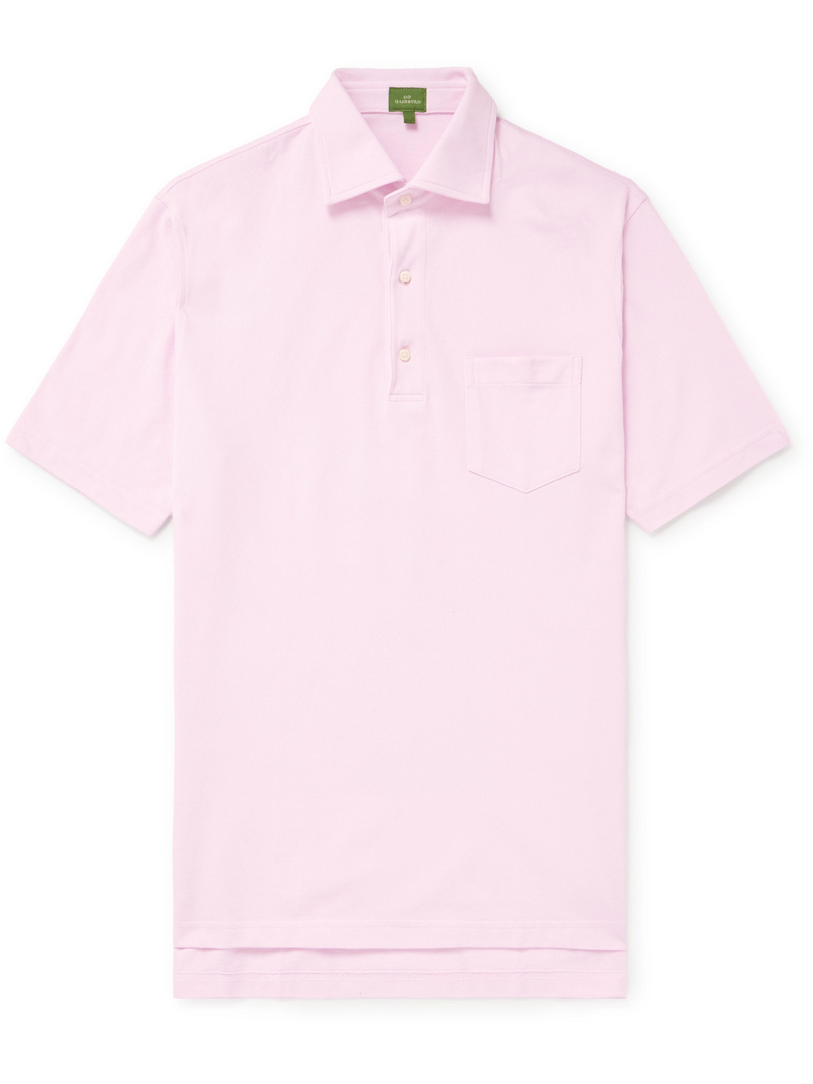 Sid Mashburn Cotton-piqué Polo Shirt In Pink
