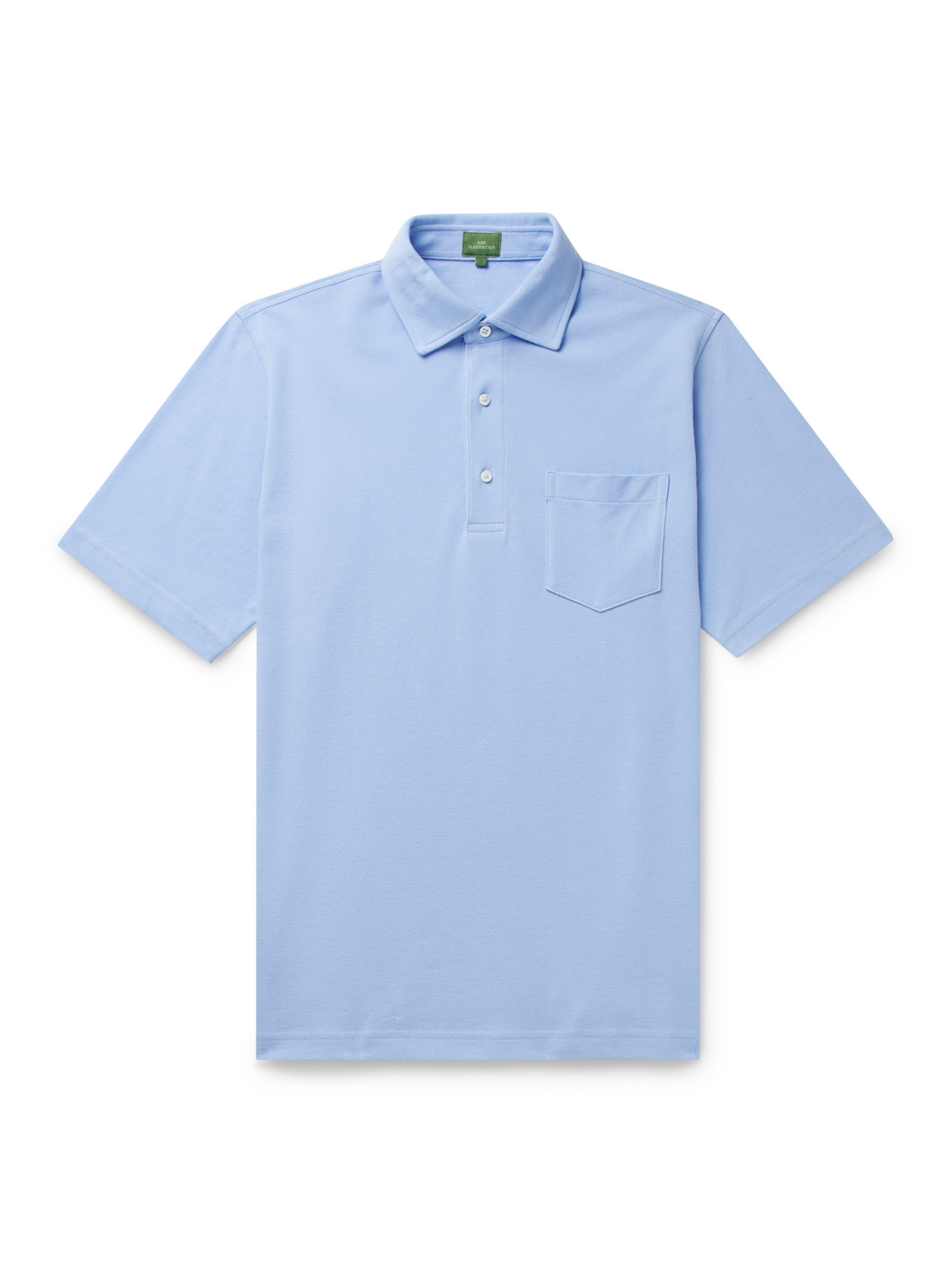 SID MASHBURN PIMA COTTON-PIQUÉ POLO SHIRT