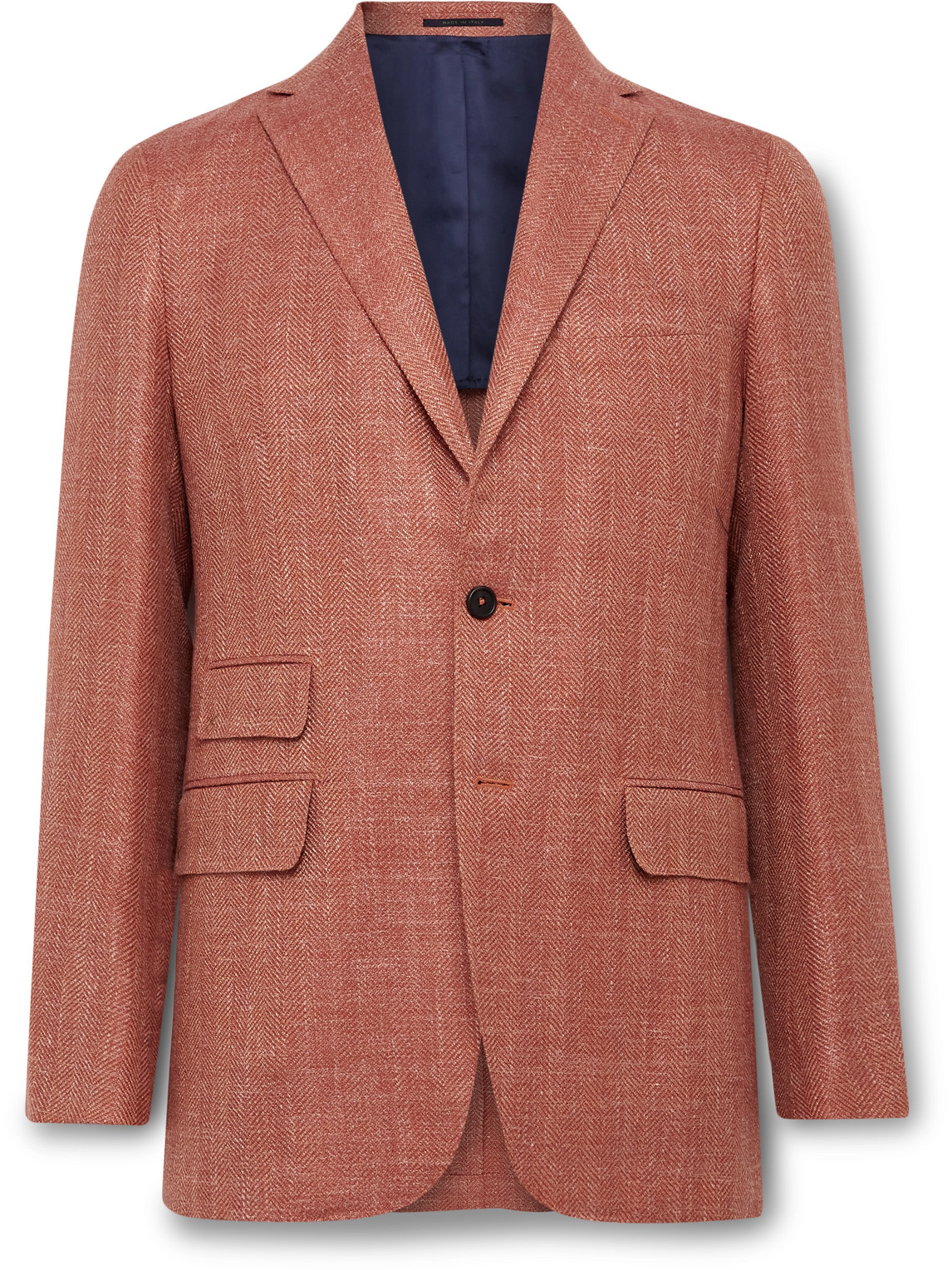 Kincaid No. 2 Slim-Fit Wool, Silk and Linen-Blend Hopsack Suit Jacket