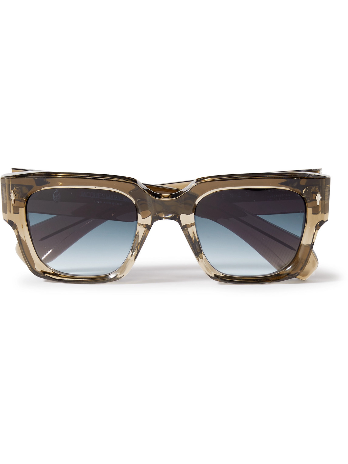 Jacques Marie Mage Enzo Squareframe Goldtone And Acetate Sunglasses