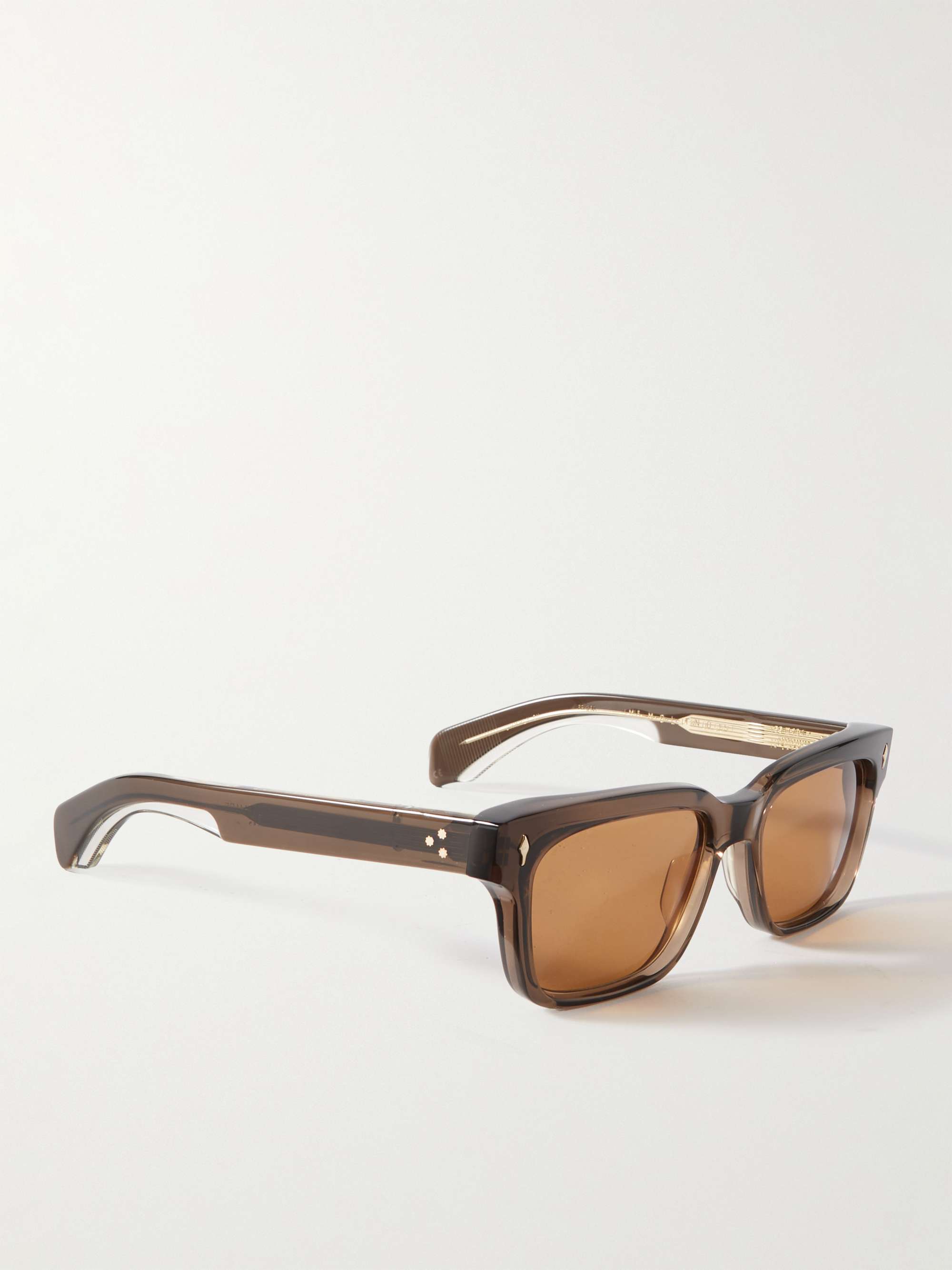 JACQUES MARIE MAGE Molino 55 D-Frame Gold-Tone and Acetate Sunglasses