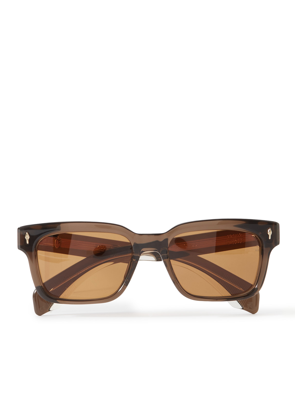 Jacques Marie Mage Molino 55 D-frame Gold-tone And Acetate Sunglasses In Brown