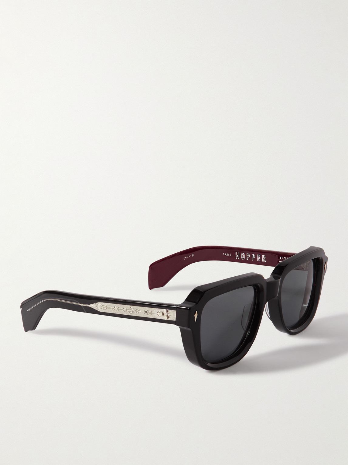 Jacques Marie Mage Hopper Goods Taos Squareframe Acetate And Silver
