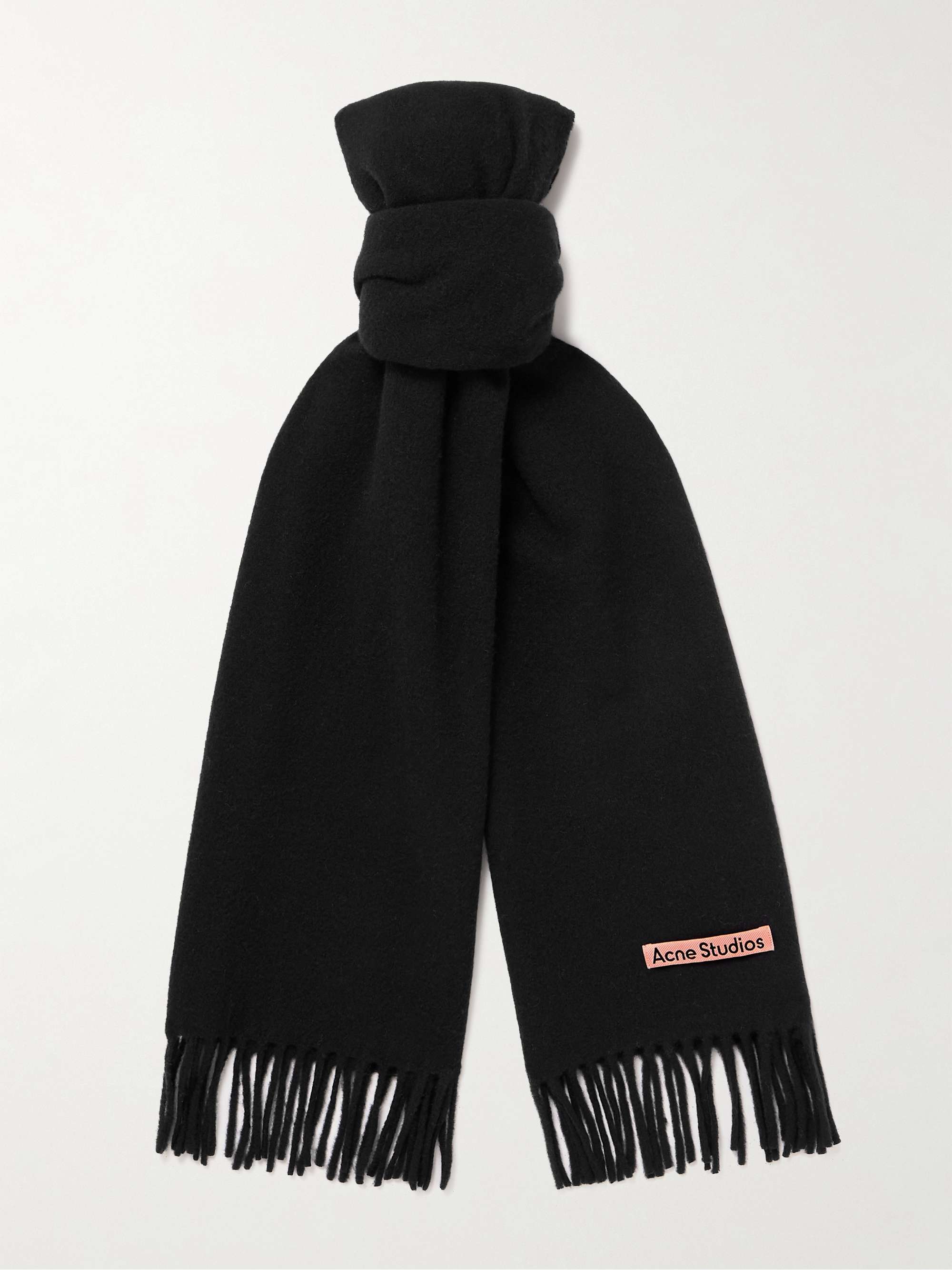 Acne studios scarf sales men