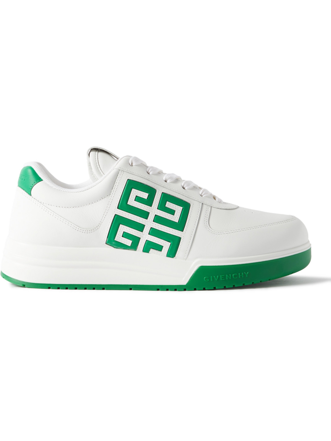 Givenchy G4 Leather Sneakers In White