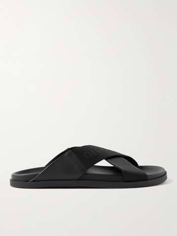 Palm Angels - Suicoke Kaw Logo-Print Webbing-Trimmed Nylon Slides - Black Palm  Angels