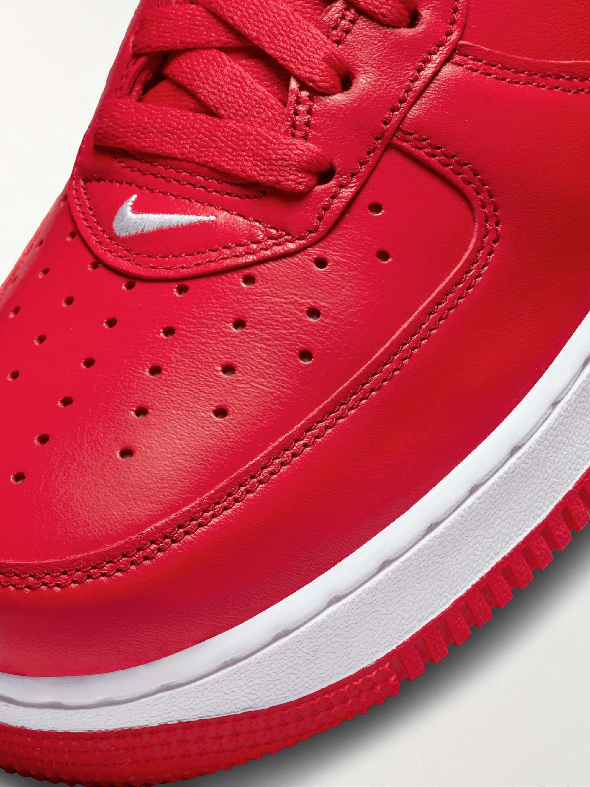 NIKE Air Force 1 Low Retro QS Leather Sneakers
