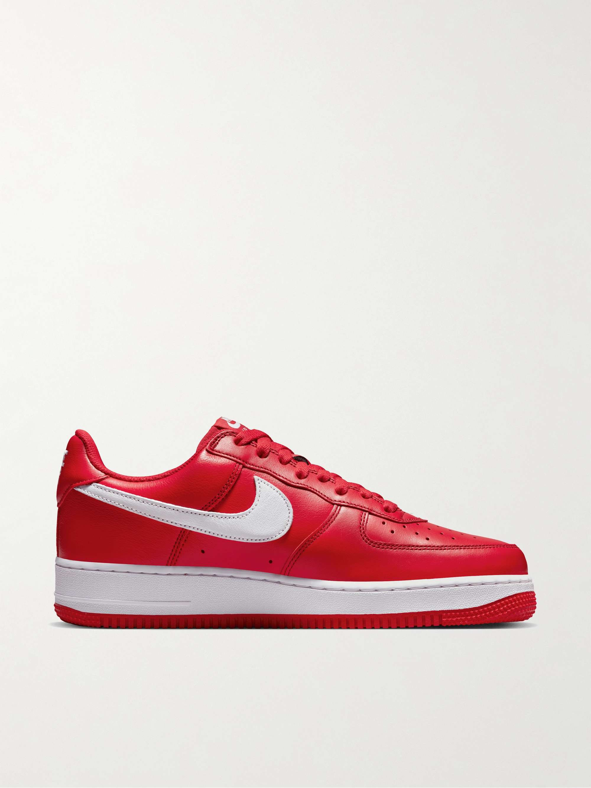 NIKE Air Force 1 Low Retro QS Leather Sneakers