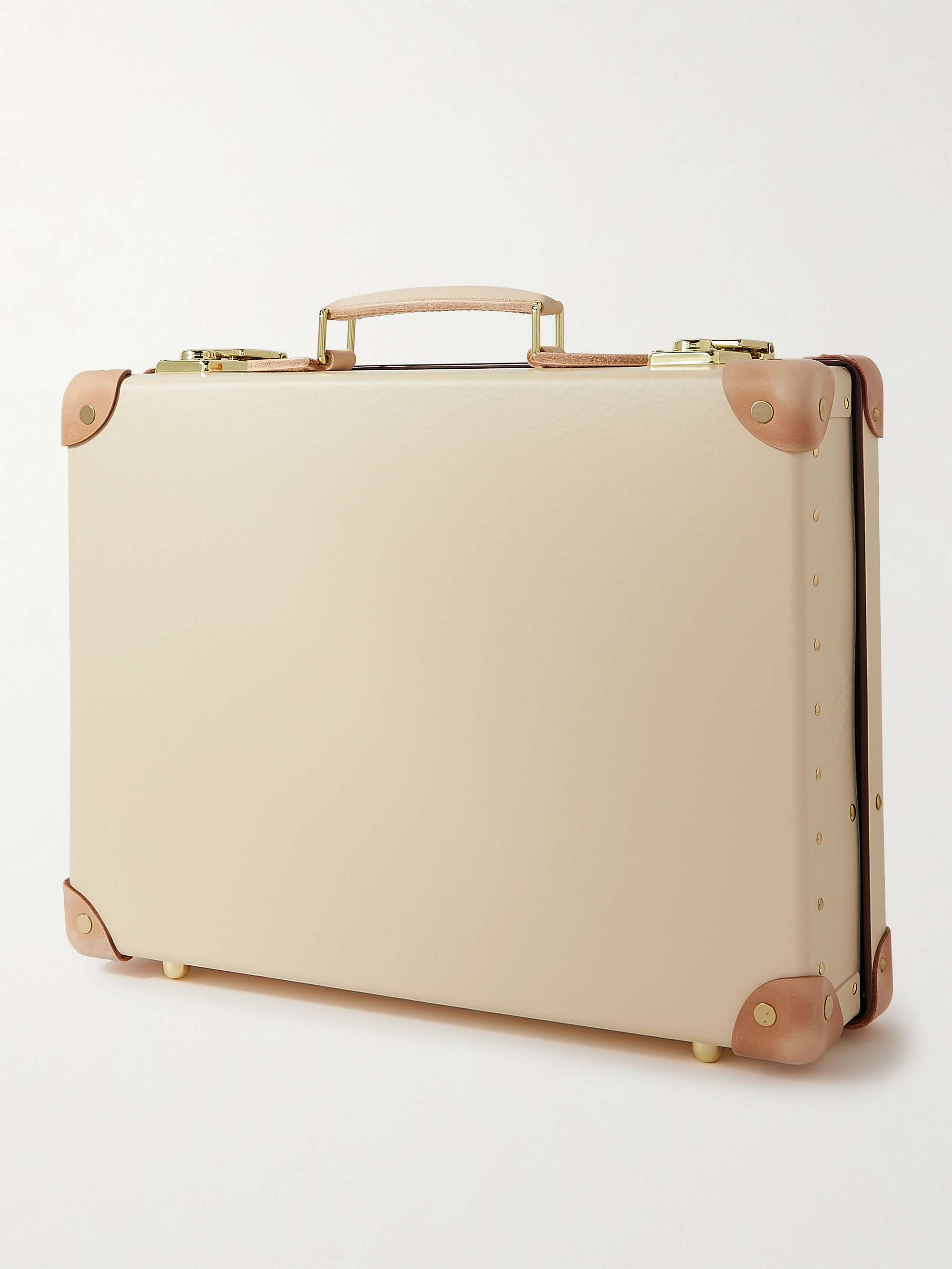 GLOBE-TROTTER Carry-On Leather-Trimmed Attaché Case