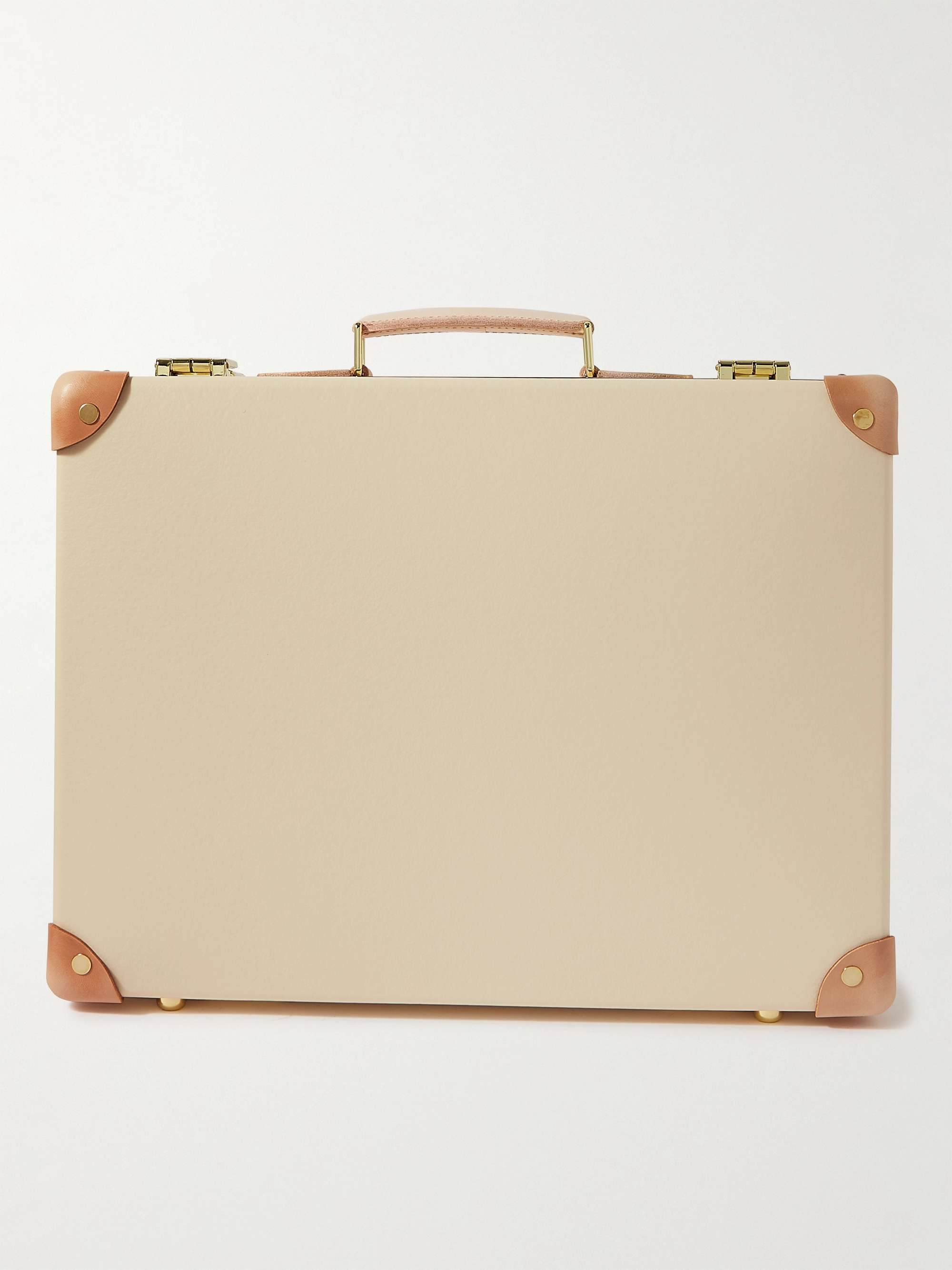 GLOBE-TROTTER Carry-On Leather-Trimmed Attaché Case