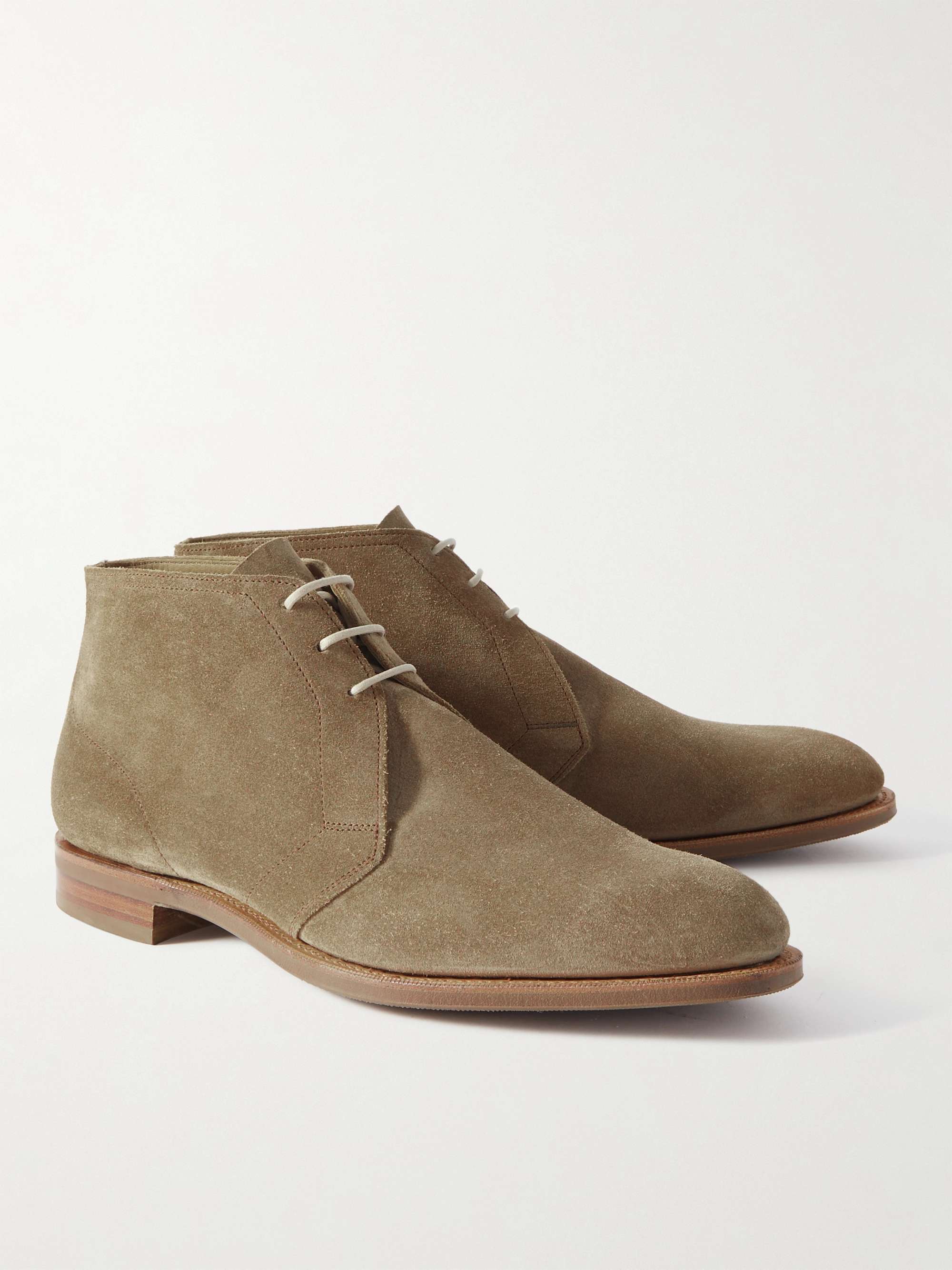 EDWARD GREEN Shanklin Suede Chukka Boots for Men MR PORTER