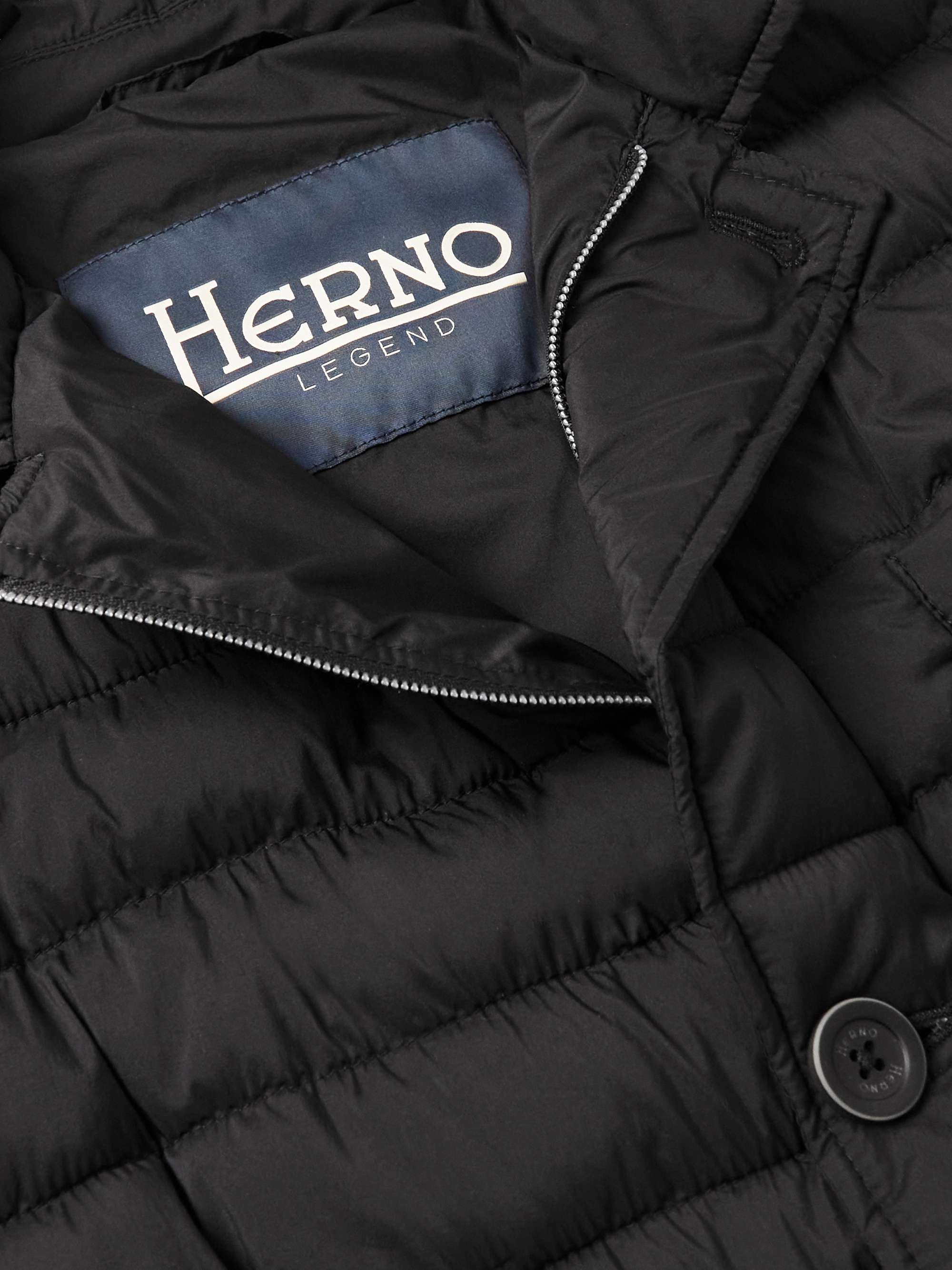 HERNO Legend Quilted Shell Down Jacket