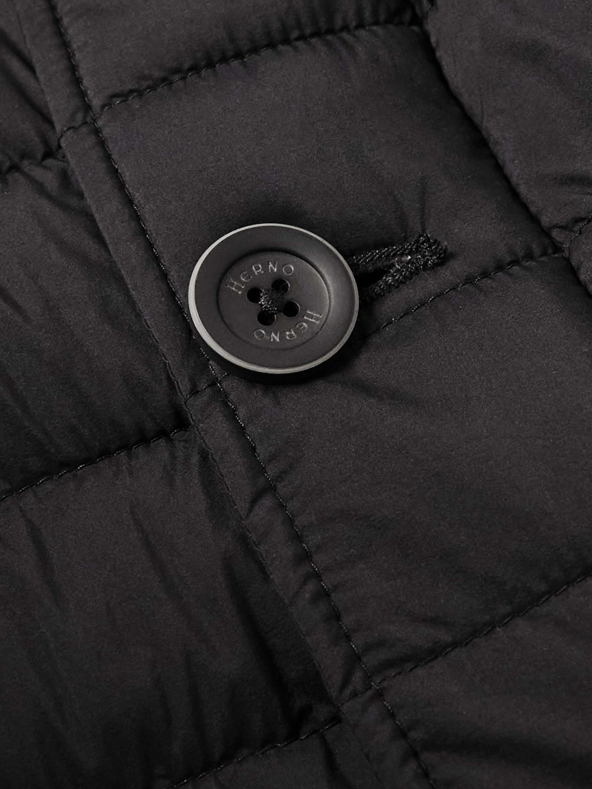 HERNO Legend Quilted Shell Down Jacket