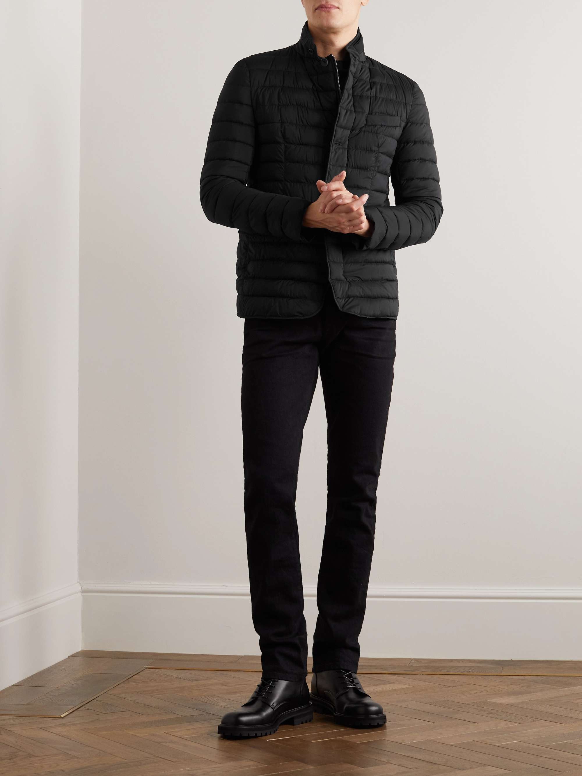 HERNO Legend Quilted Shell Down Jacket