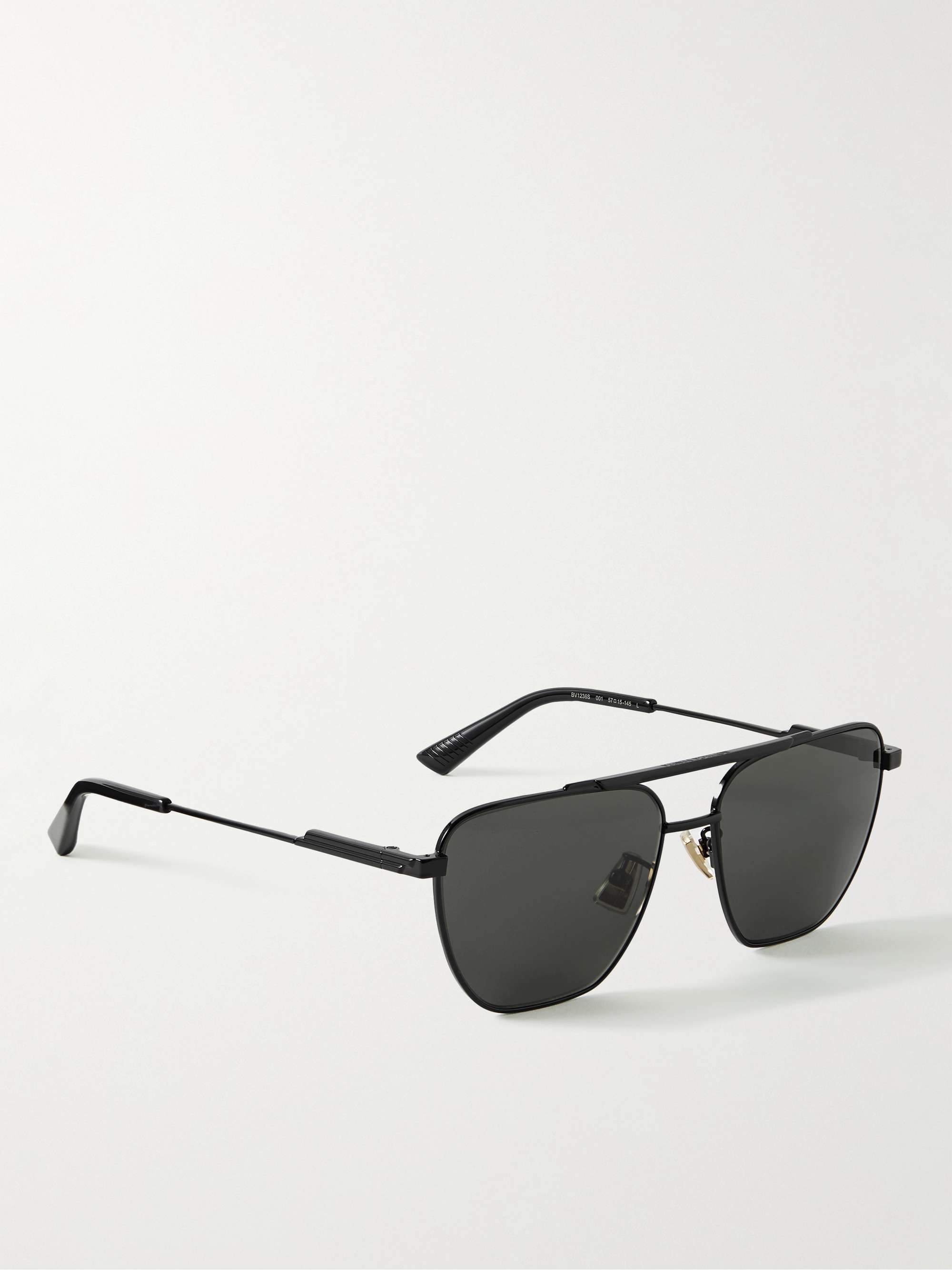 BOTTEGA VENETA EYEWEAR Aviator-Style Metal Sunglasses