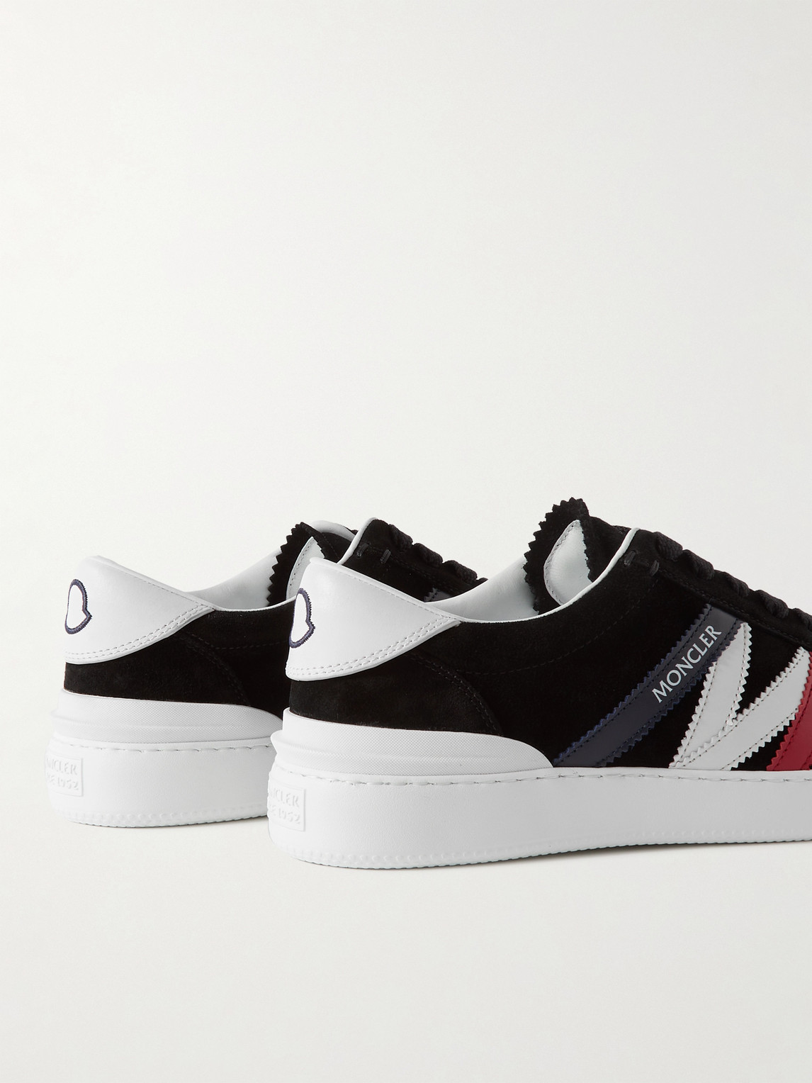 Moncler Monaco M Low Top Sneak In Black