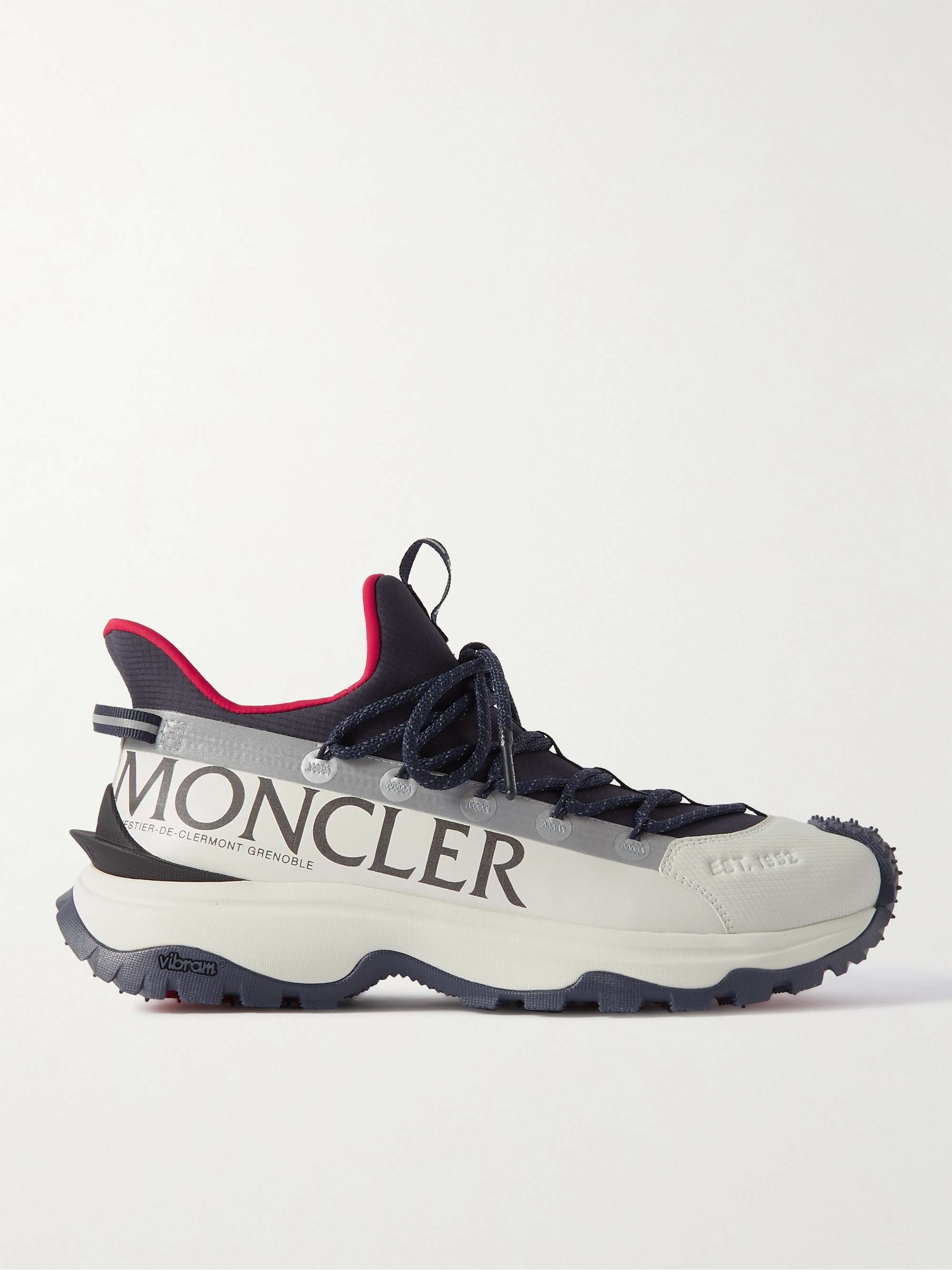 MONCLER Trailgrip Lite2 Logo-Print Ripstop and Rubber Sneakers for Men ...