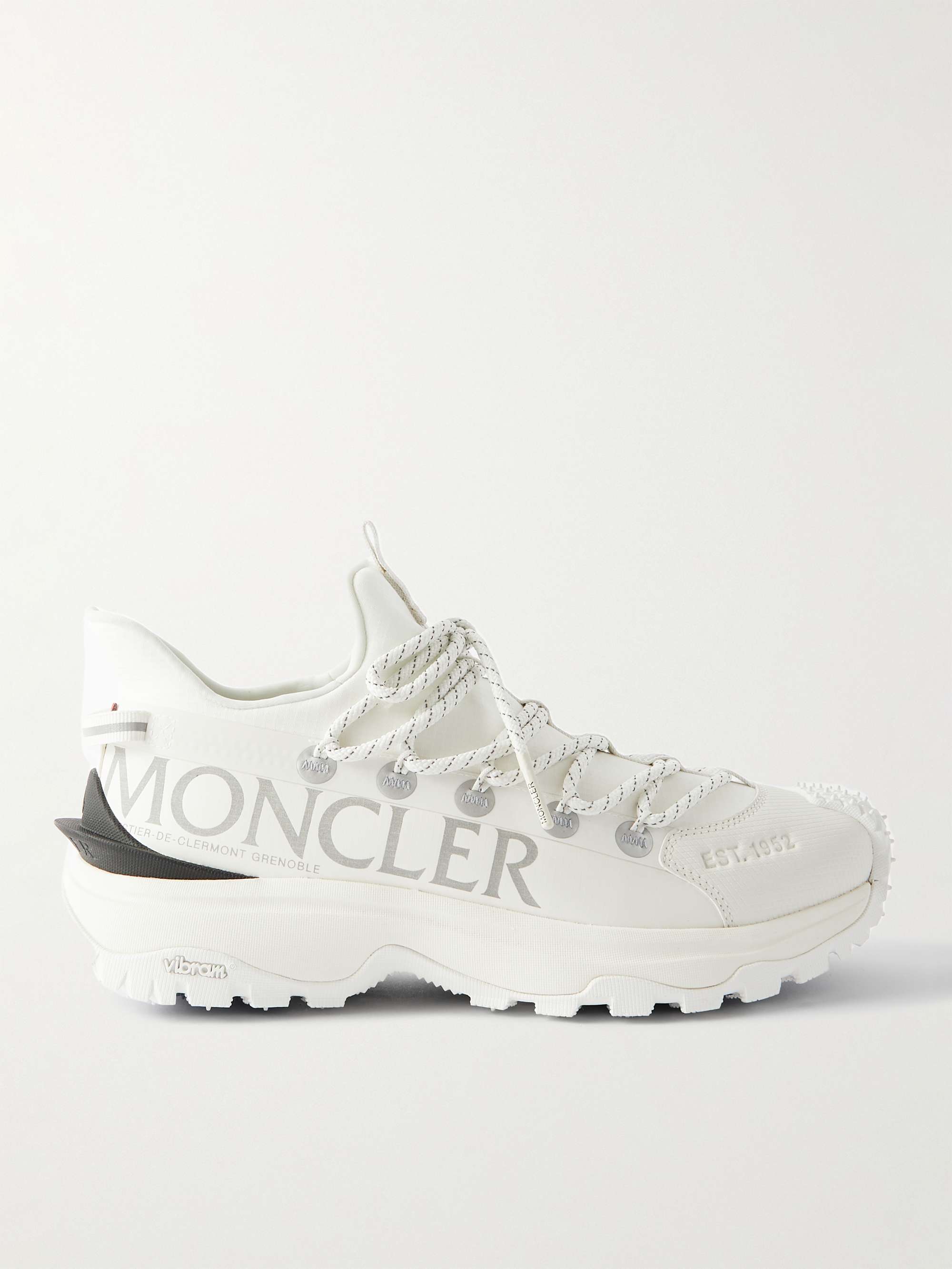 MONCLER Trailgrip Lite2 Logo-Print Ripstop and Rubber Sneakers for Men ...