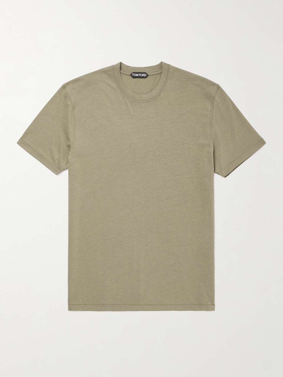 TOM FORD Slim-Fit Lyocell and Cotton-Blend Jersey T-Shirt for Men | MR ...