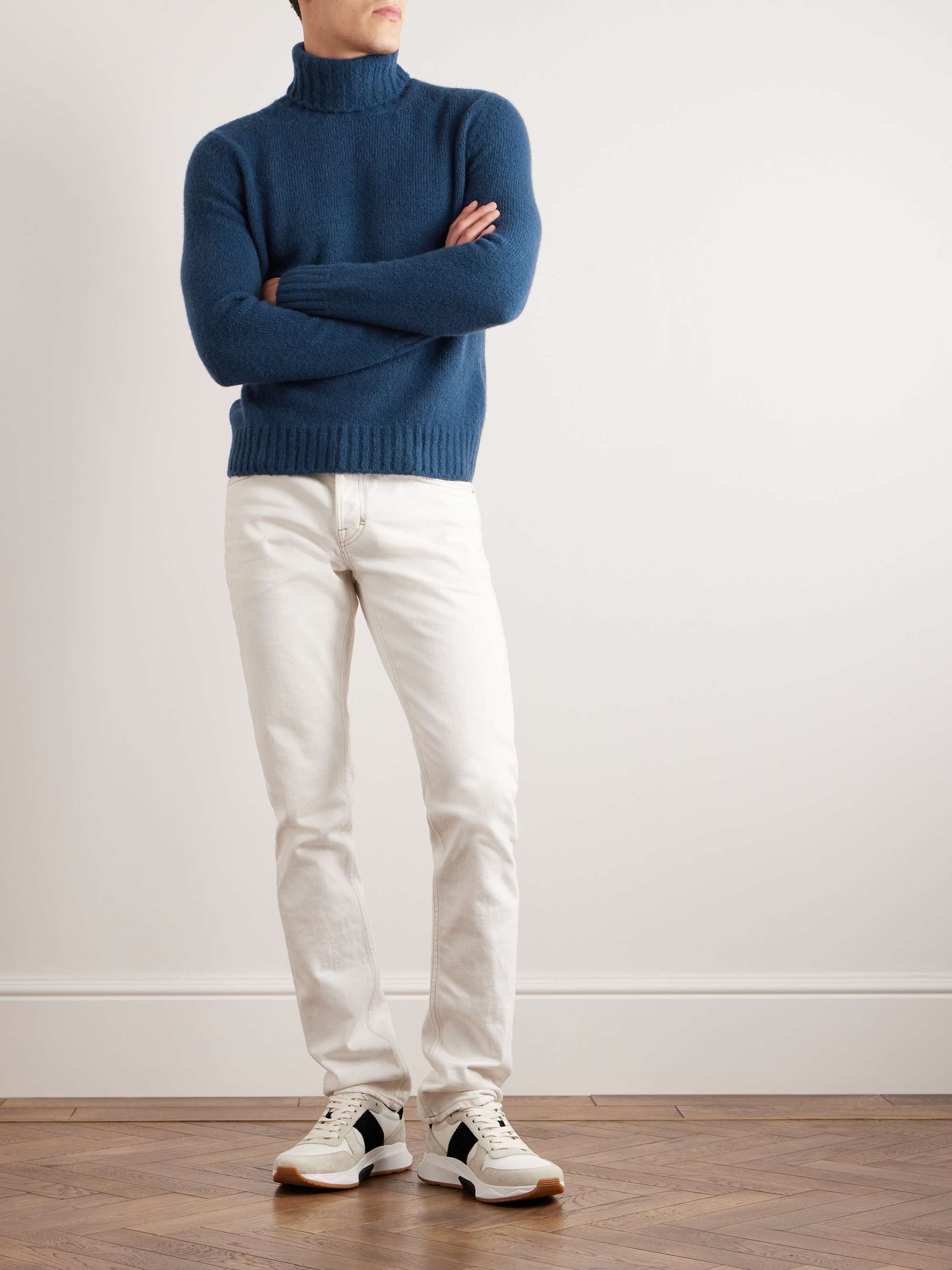 TOM FORD Cashmere-Blend Rollneck Sweater for Men | MR PORTER