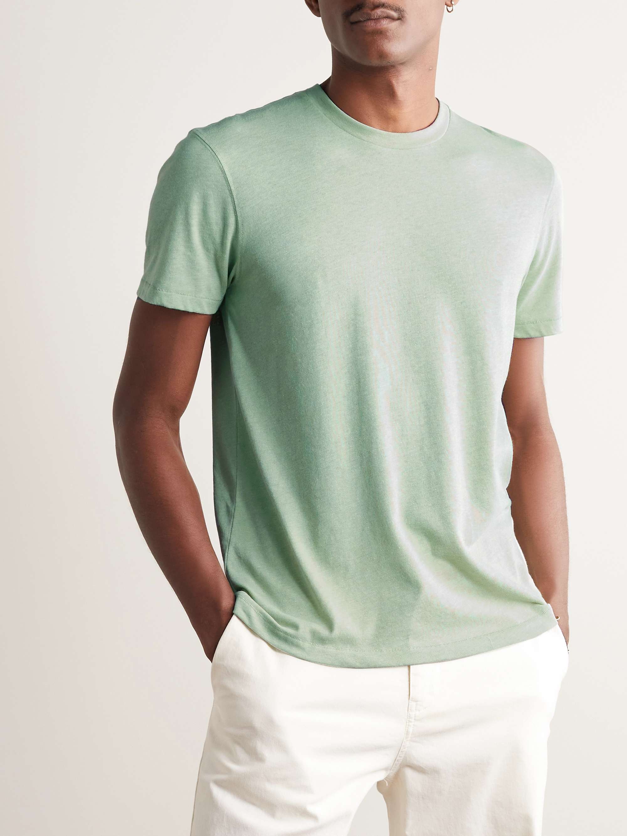 TOM FORD Cotton-Blend Jersey T-Shirt for Men | MR PORTER