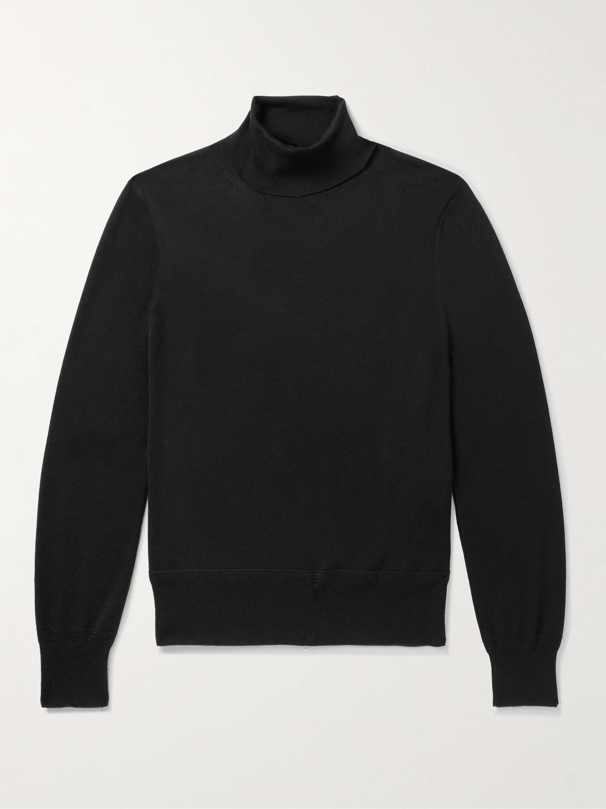 TOM FORD Cashmere and Silk-Blend Rollneck Sweater for Men | MR PORTER