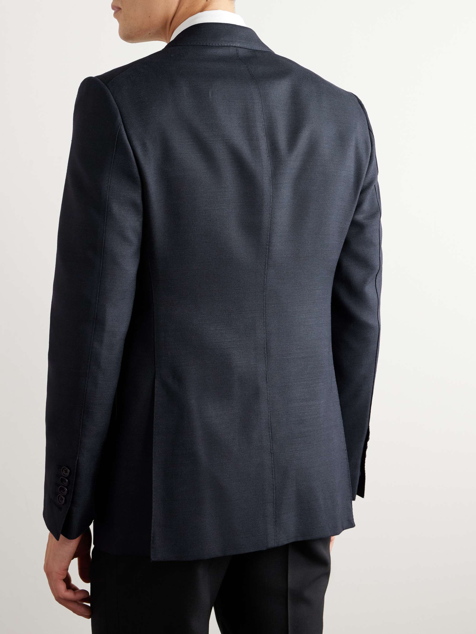 TOM FORD Shelton Slim-Fit Silk-Faille Suit Jacket for Men | MR PORTER