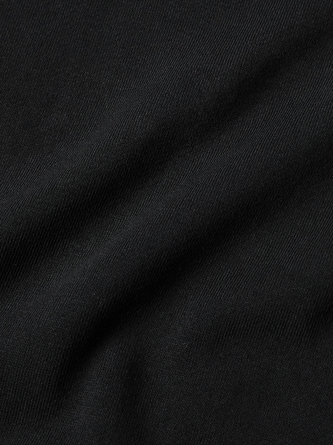 Shop Tom Ford Garment-dyed Cotton-jersey Sweatshirt In Black