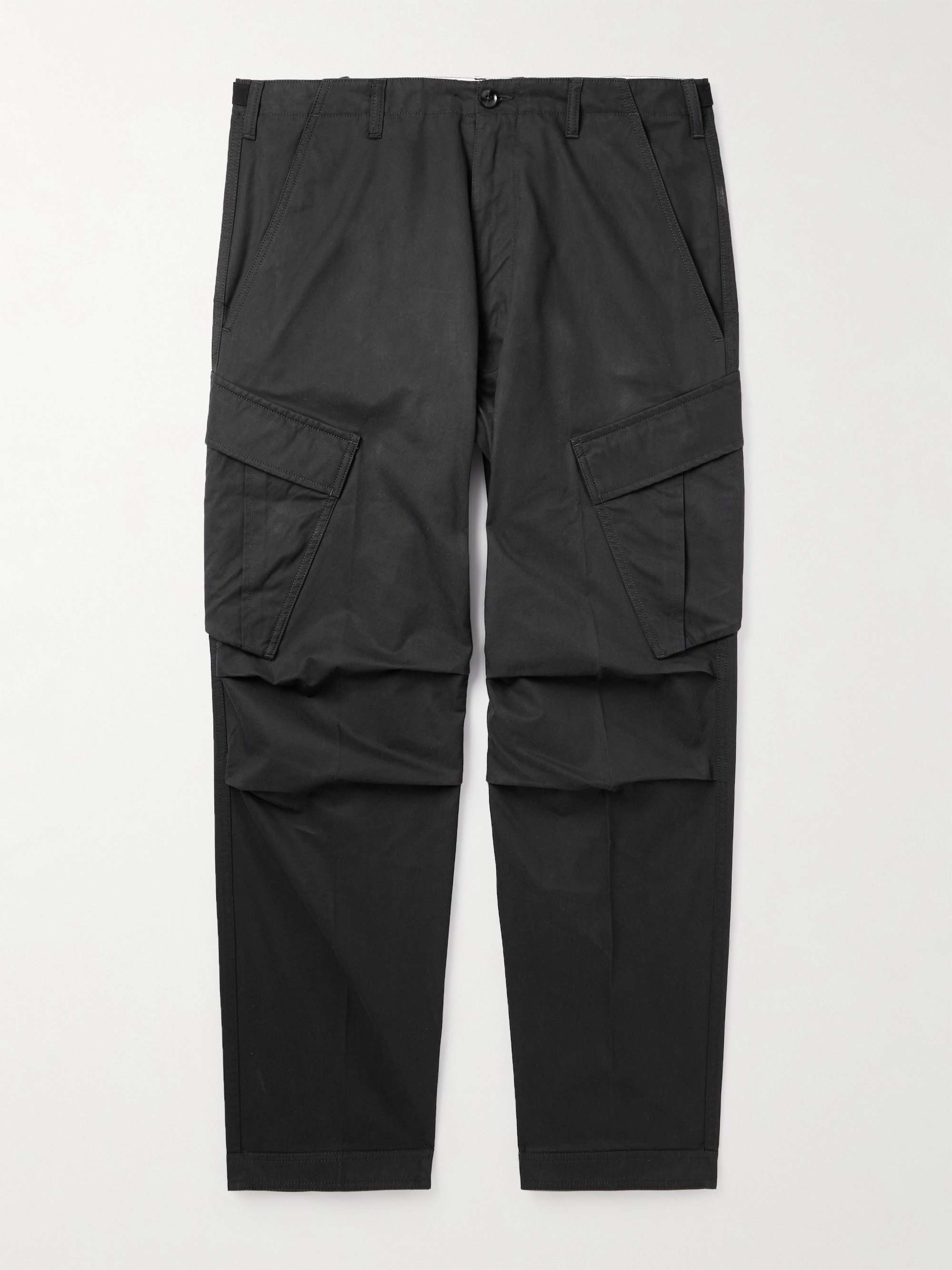 TOM FORD Straight-Leg Cotton-Twill Cargo Trousers for Men | MR PORTER