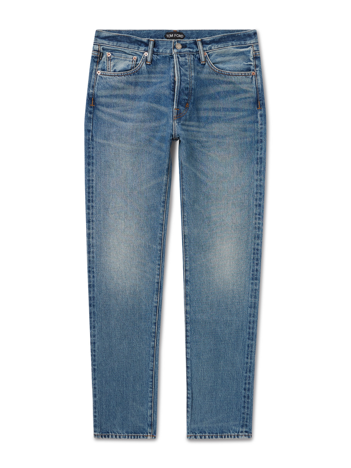 Tom Ford Straight-leg Jeans In Blue