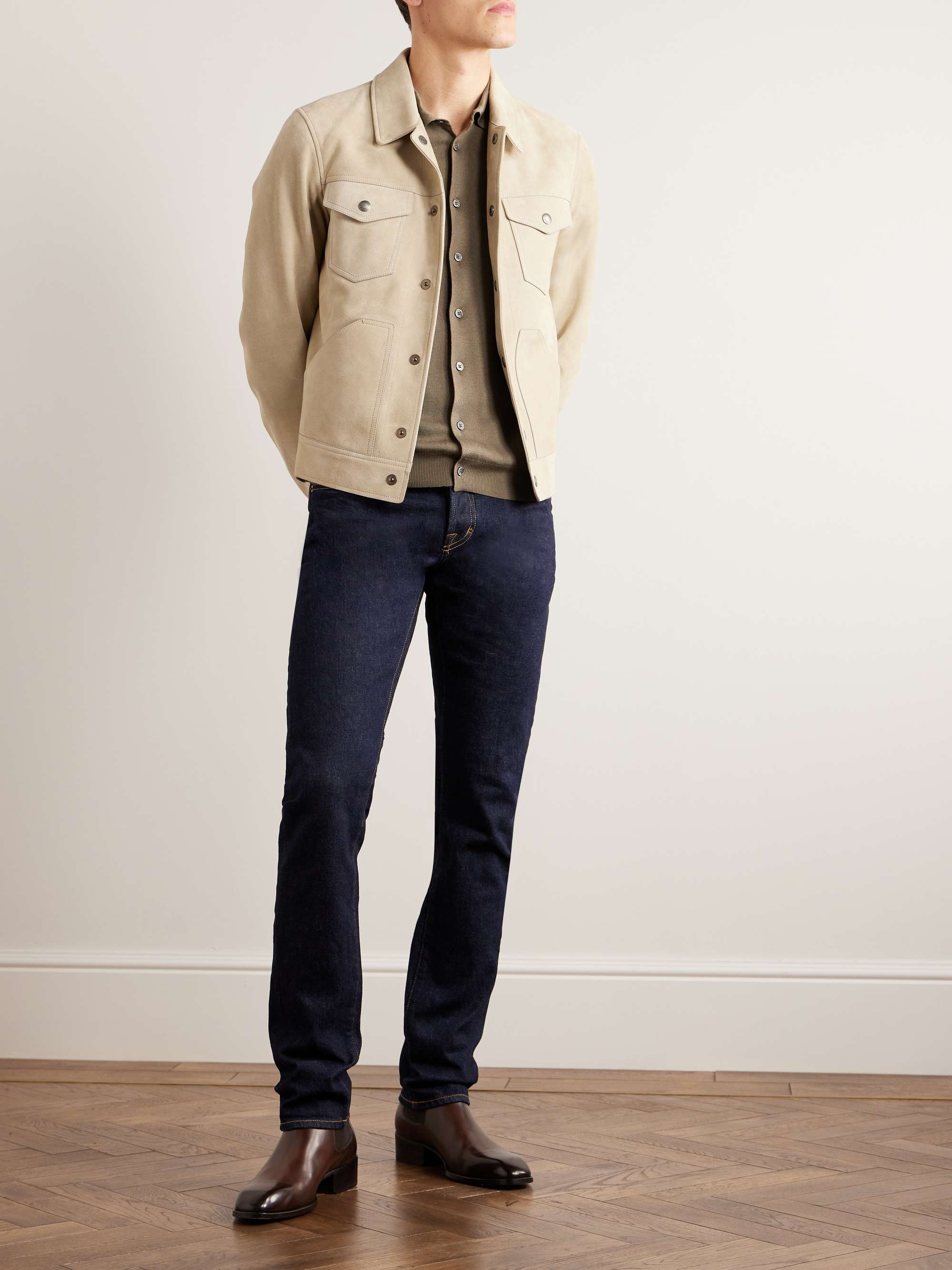 TOM FORD Slim-Fit Tapered Jeans for Men | MR PORTER